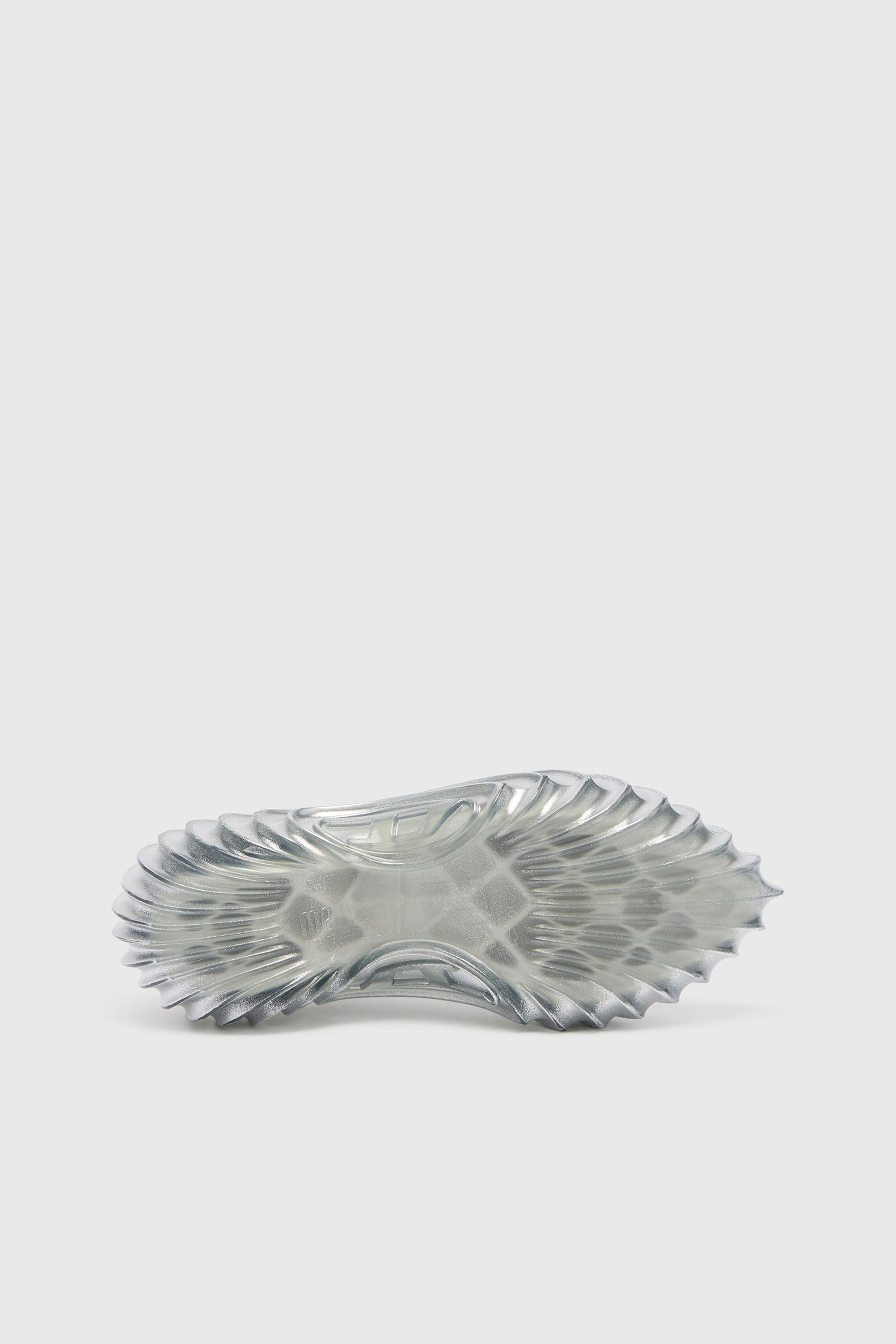 Diesel - MELISSA QUANTUM SNEAKERS X, Unisex's Slip-on sneaker in Melflex&reg; in Silver - 5