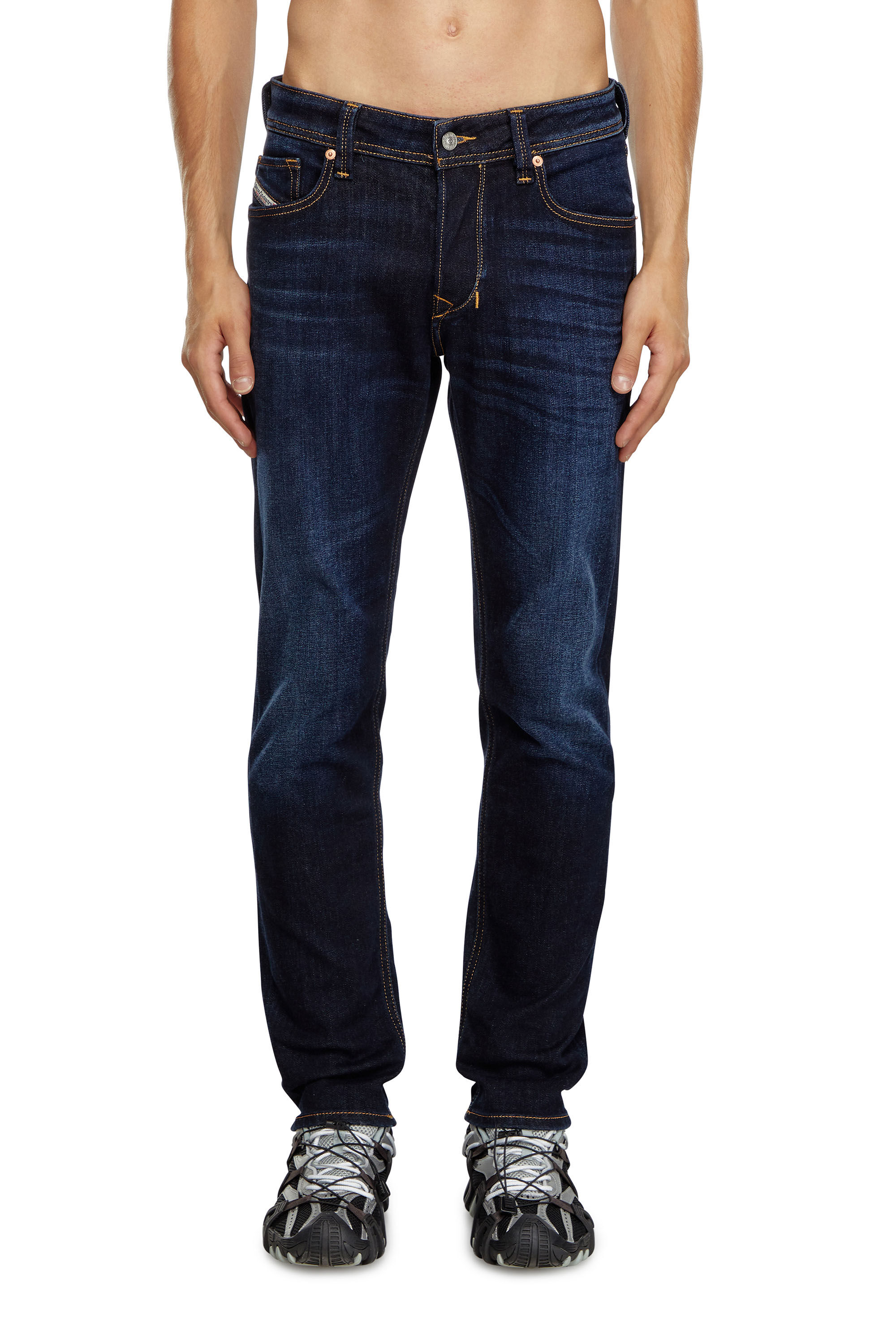 LARKEE BEEX Man Tapered Dark blue Jeans Diesel