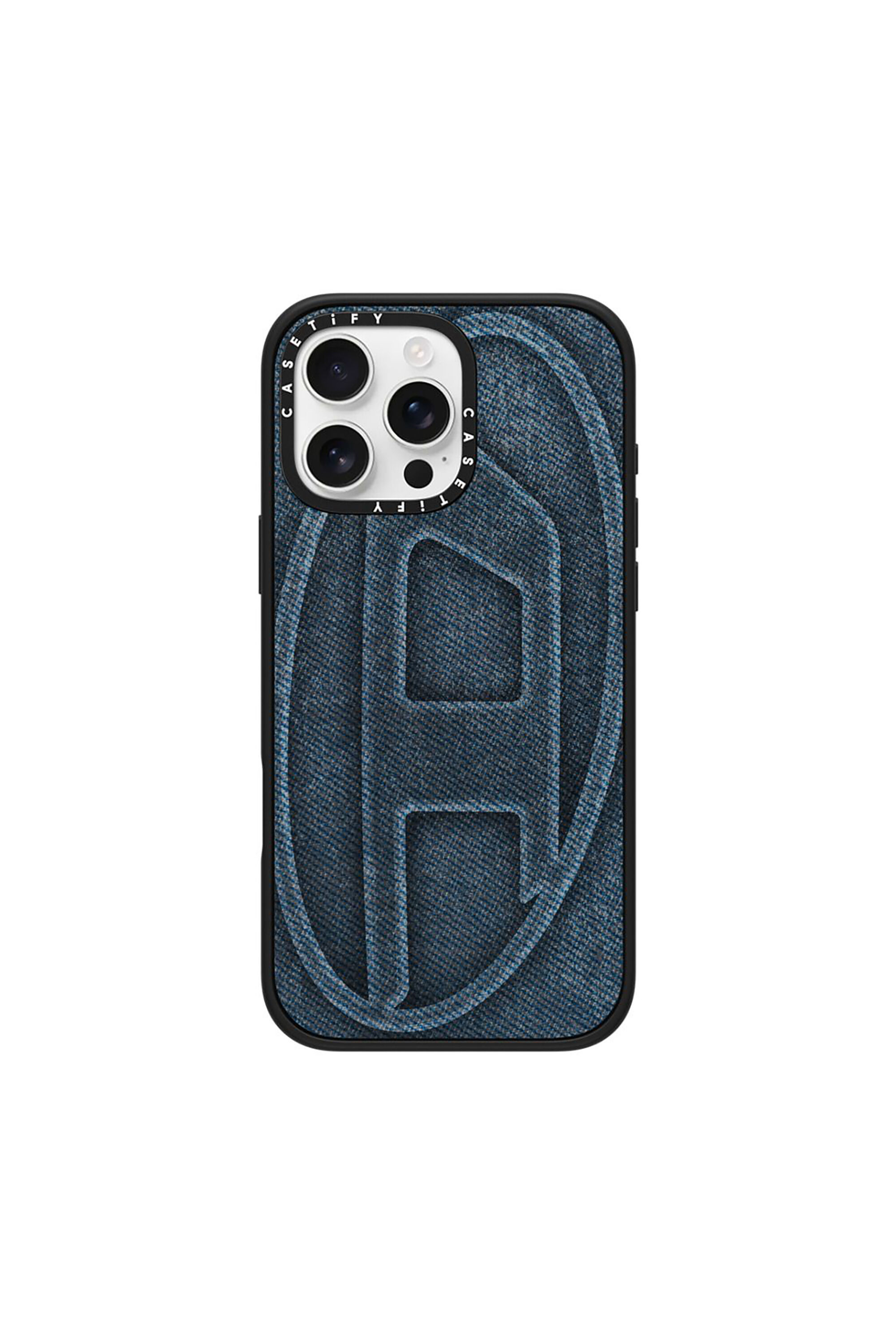 Women's Oval D impact case for iPhone 16 Pro Max | Blue | Diesel