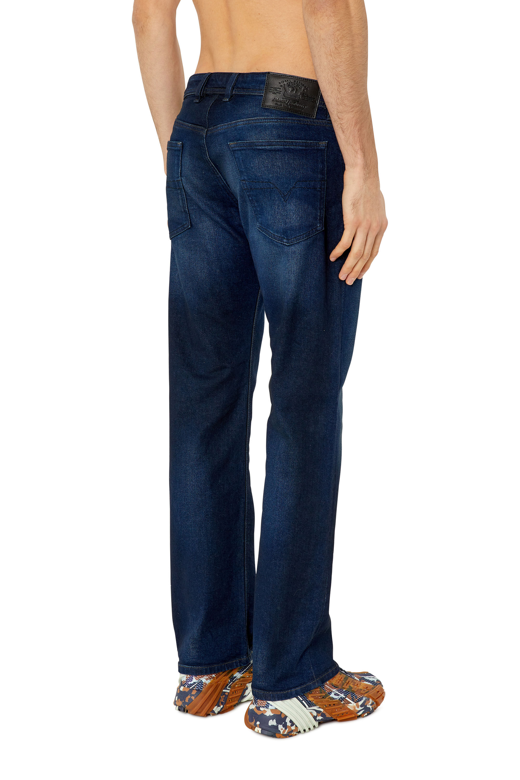 Waykee E814W Man Straight Medium blue Jeans Diesel