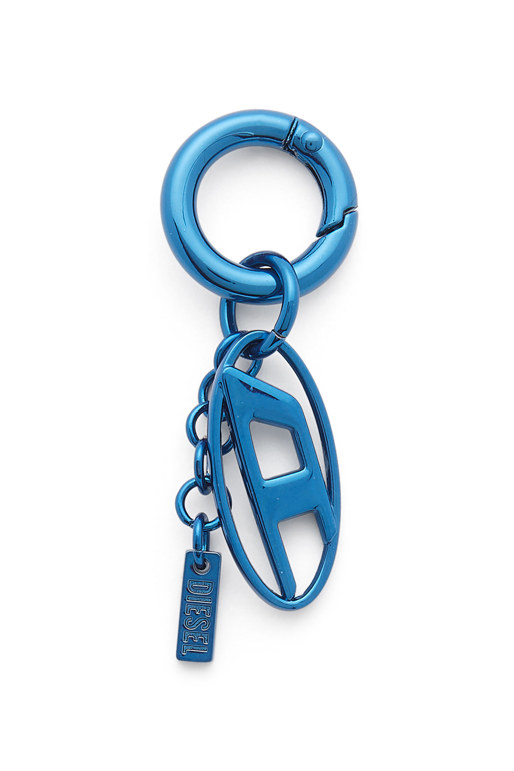 Diesel - CHARM-OVAL D, Unisex's Charm with Oval D charm in Blue - 1