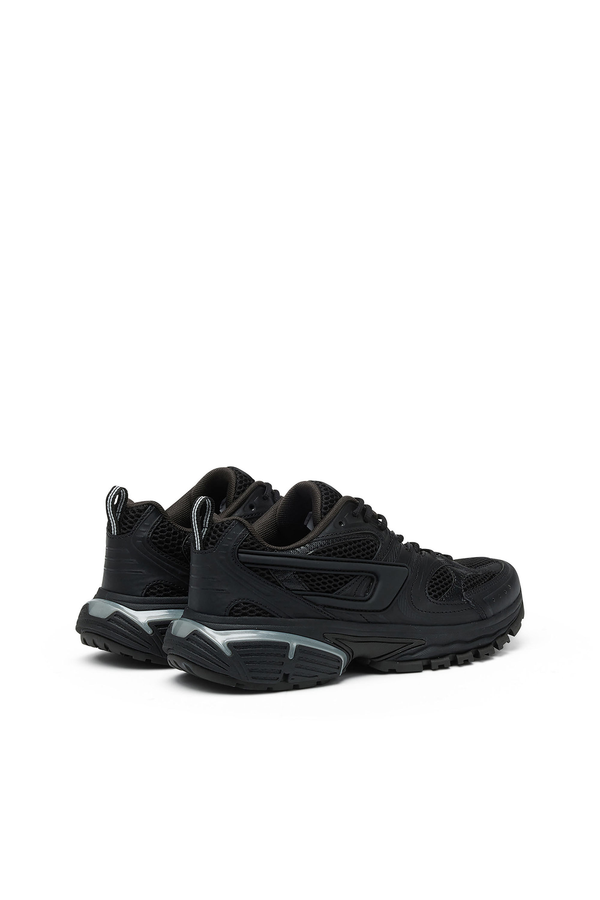 Men's S-Serendipity-Monochrome sneakers in mesh and PU | Black | Diesel