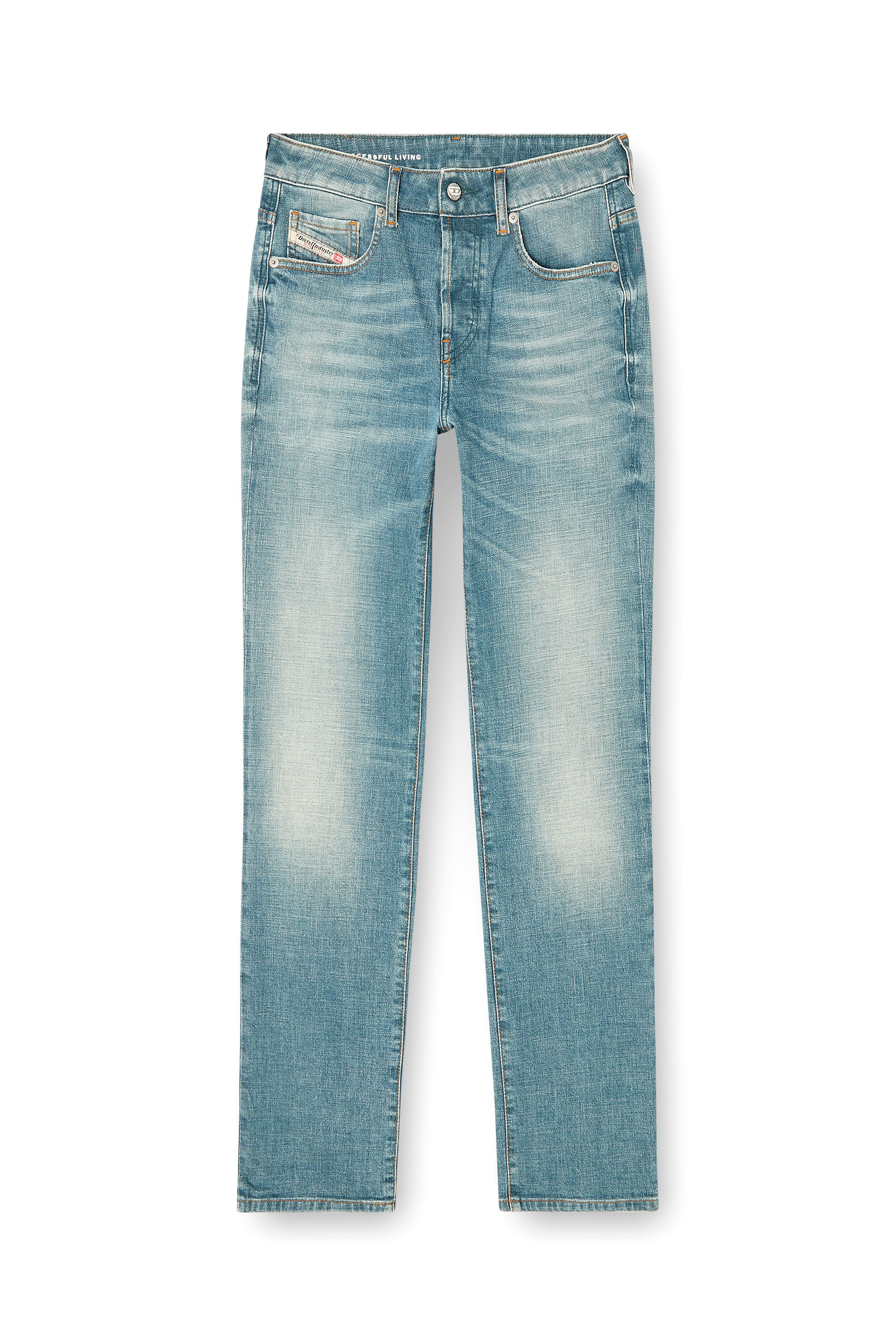 Diesel - Woman's Regular Jeans 1989 D-Mine 09M58, Medium blue - 2