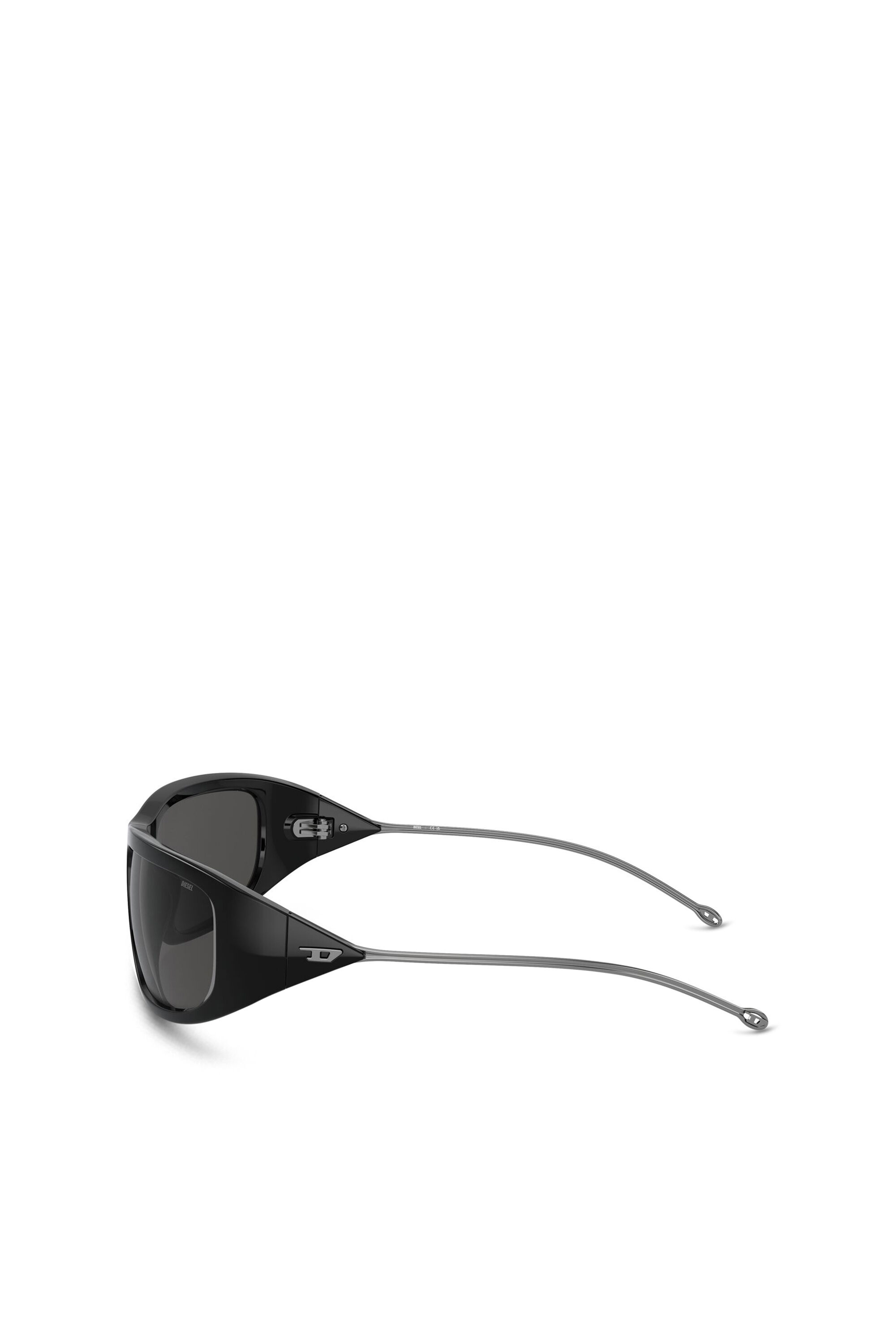 Women's Wraparound style sunglasses | Black | Diesel