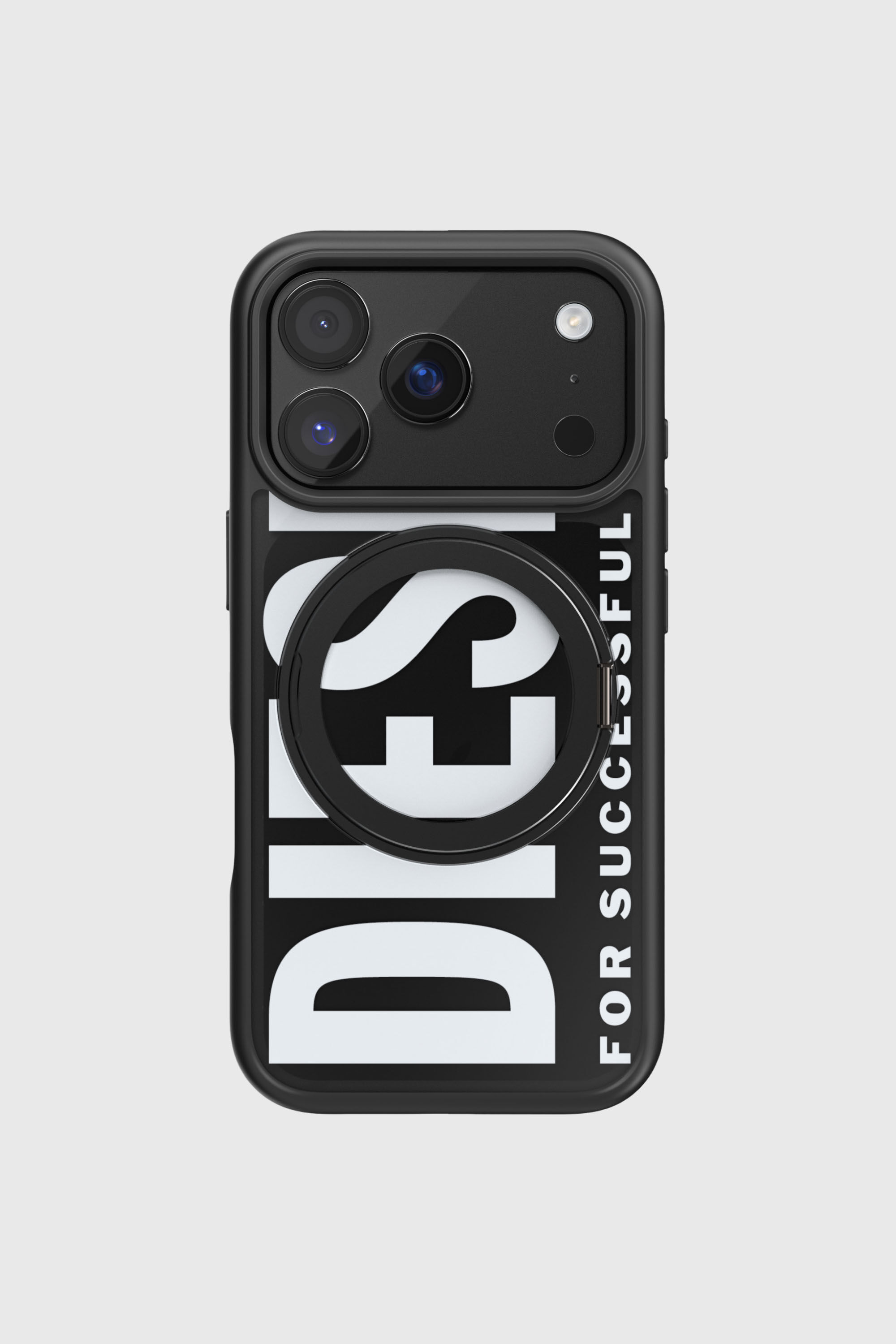 Women's Ringstand-Magsafe case for iPhone 17 Pro | Black | Diesel