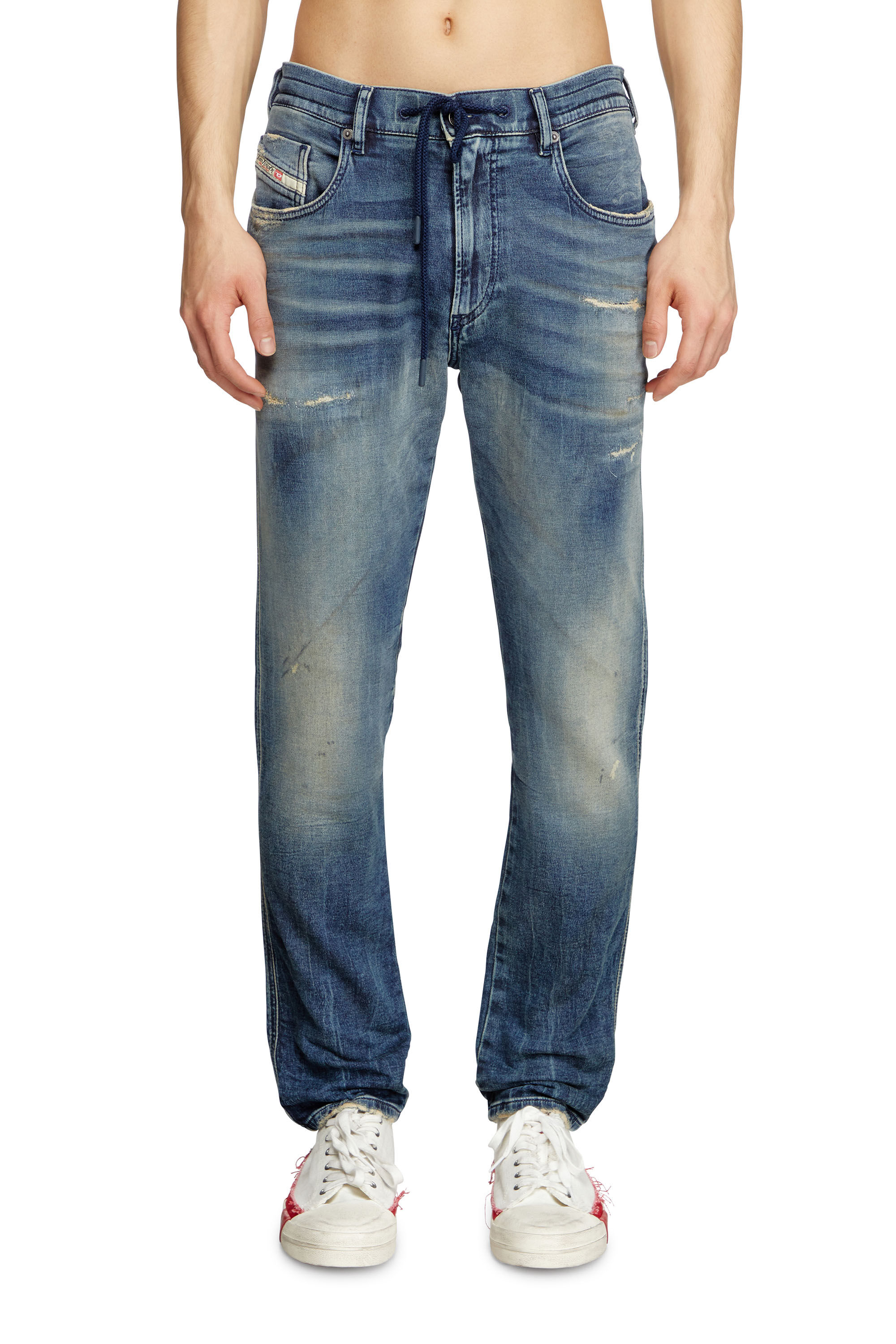 Men's Slim Jeans | Medium blue | Diesel 2060 D-Strukt Joggjeans®