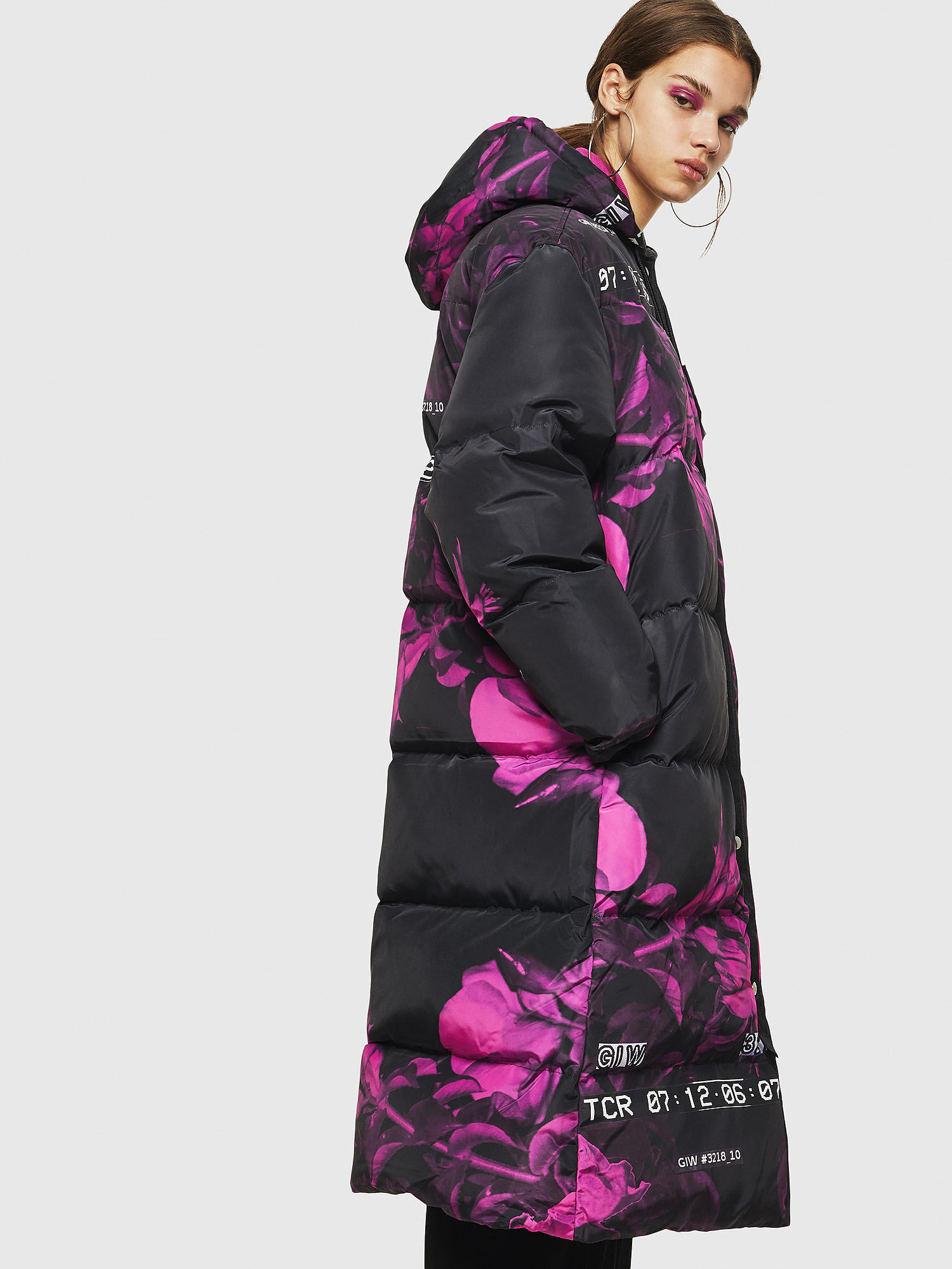 Diesel winter coat womens clearance