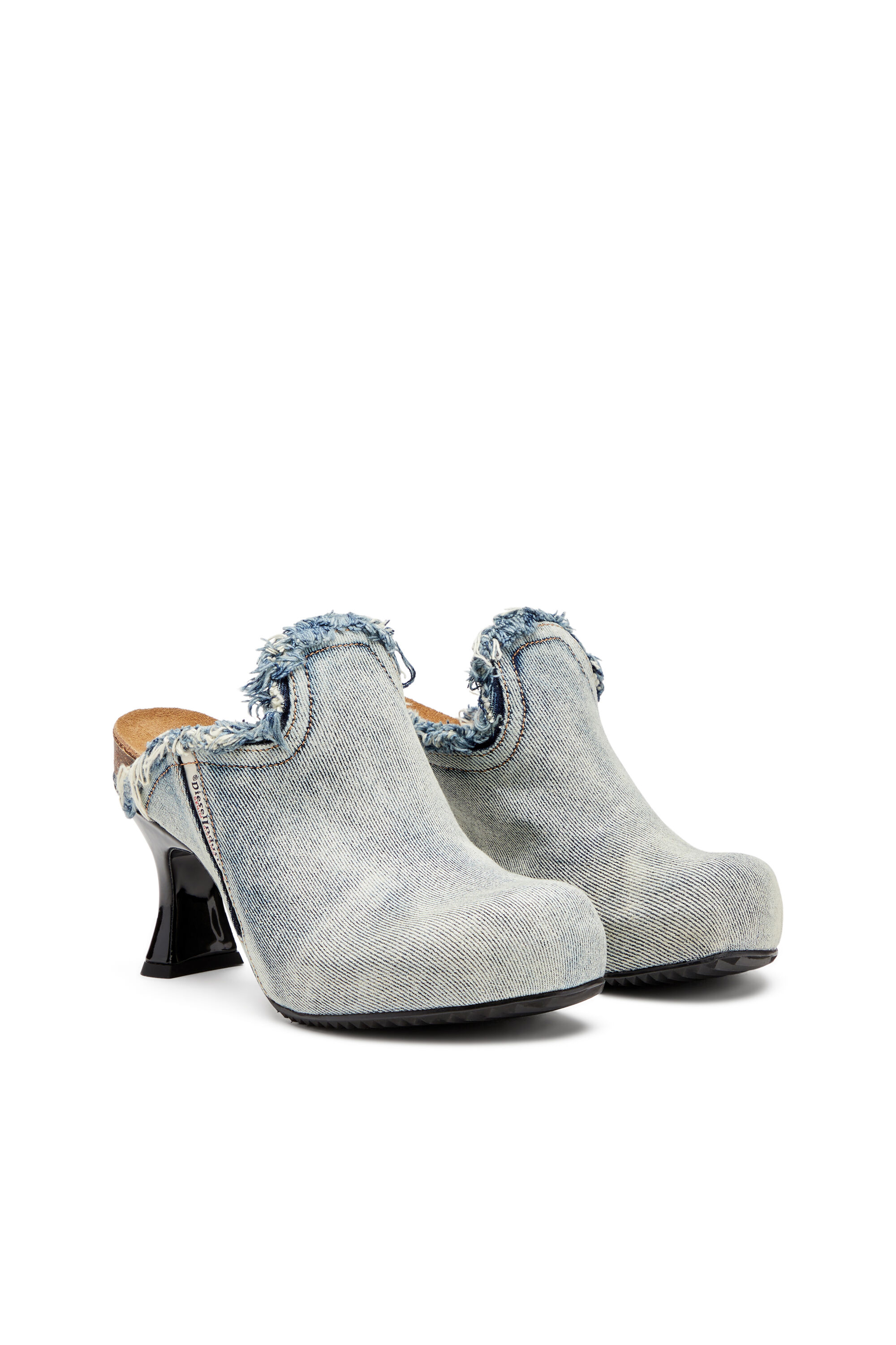 DIESEL D-WESTERN MULE ポインテッドトゥ ヒール ミュール DIESEL D-WESTERN MULE ポインテッドトゥ ヒール ミュール