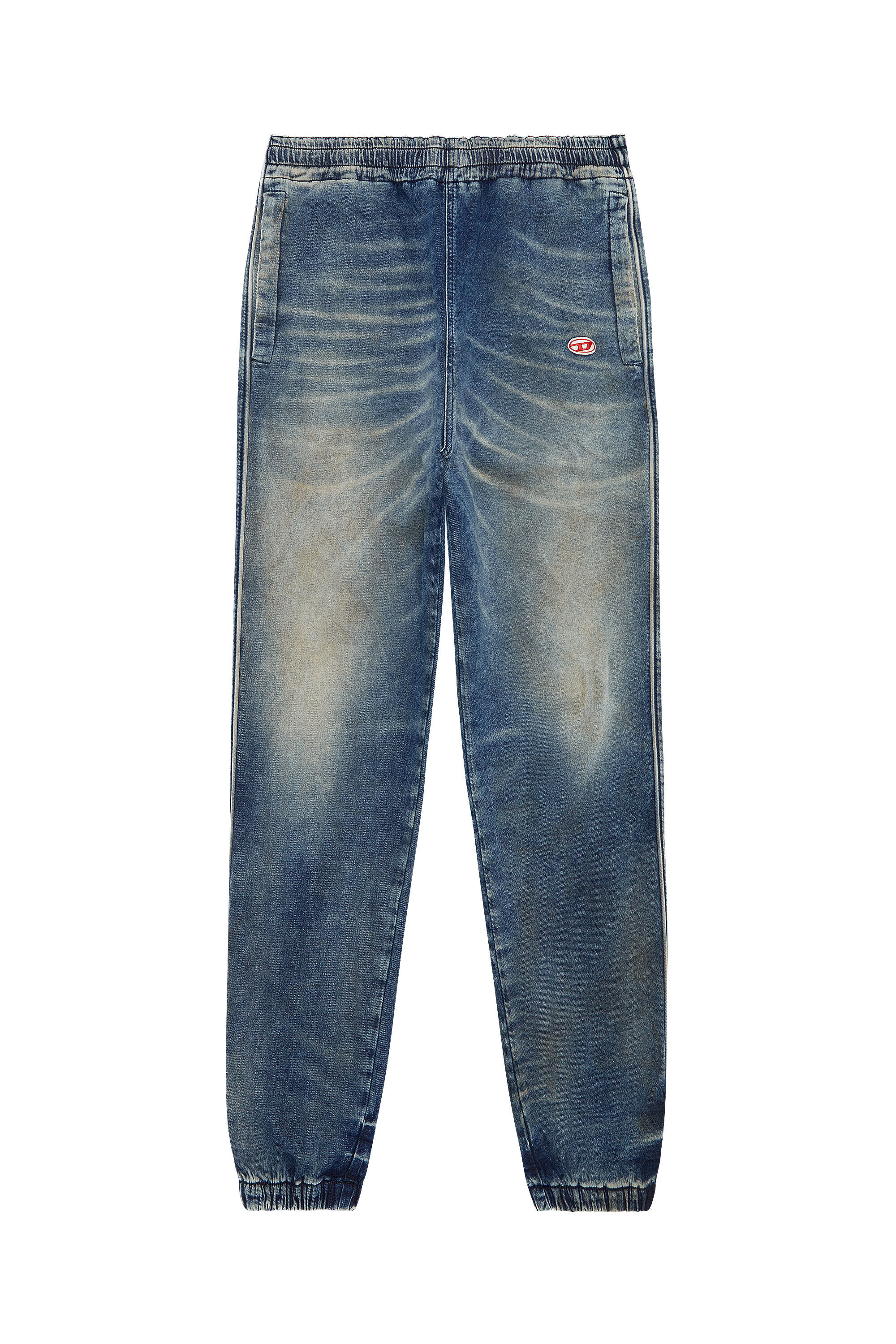 Men s Tapered Jeans Dark blue Diesel D Lab Track Denim