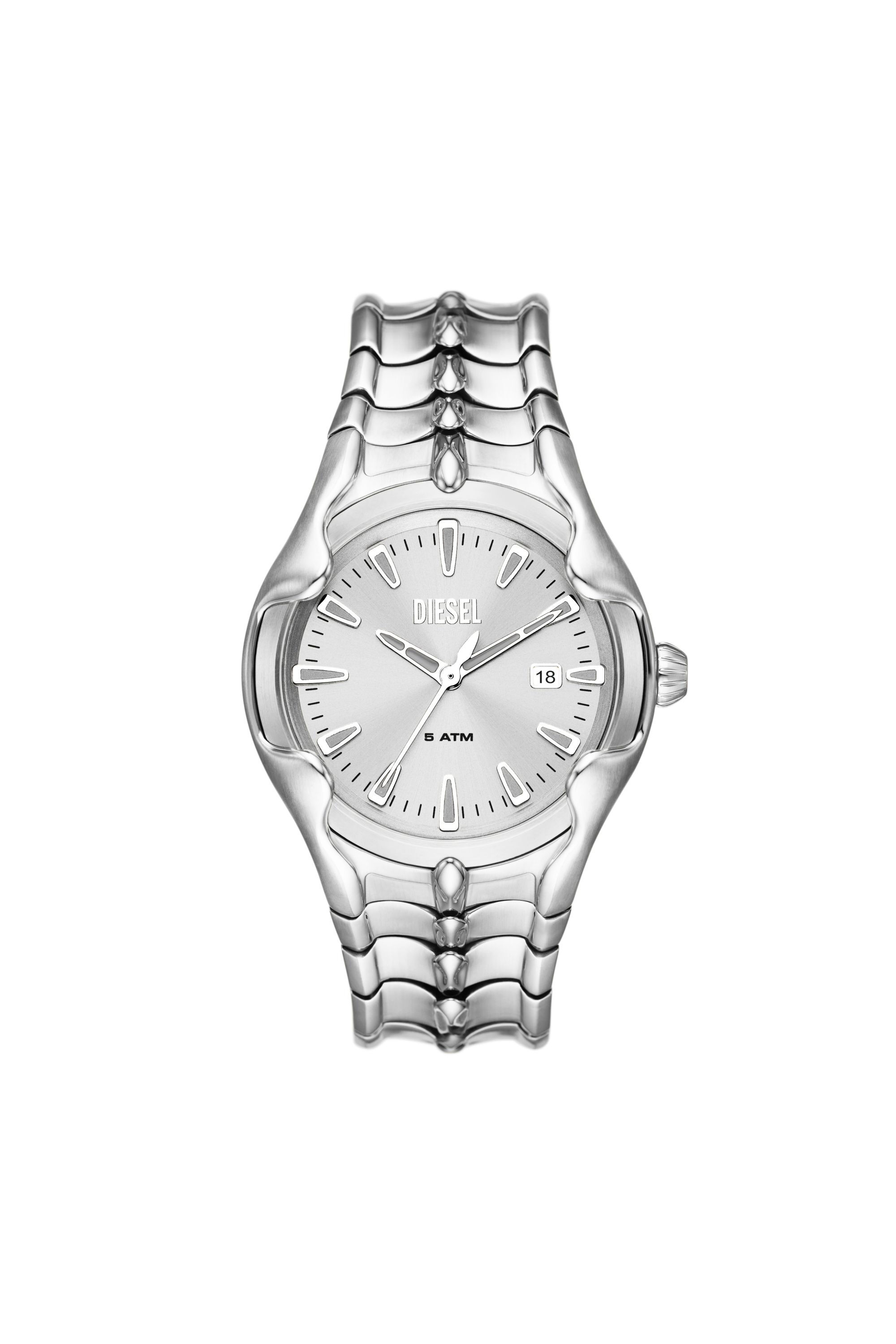 Diesel shop silver watch