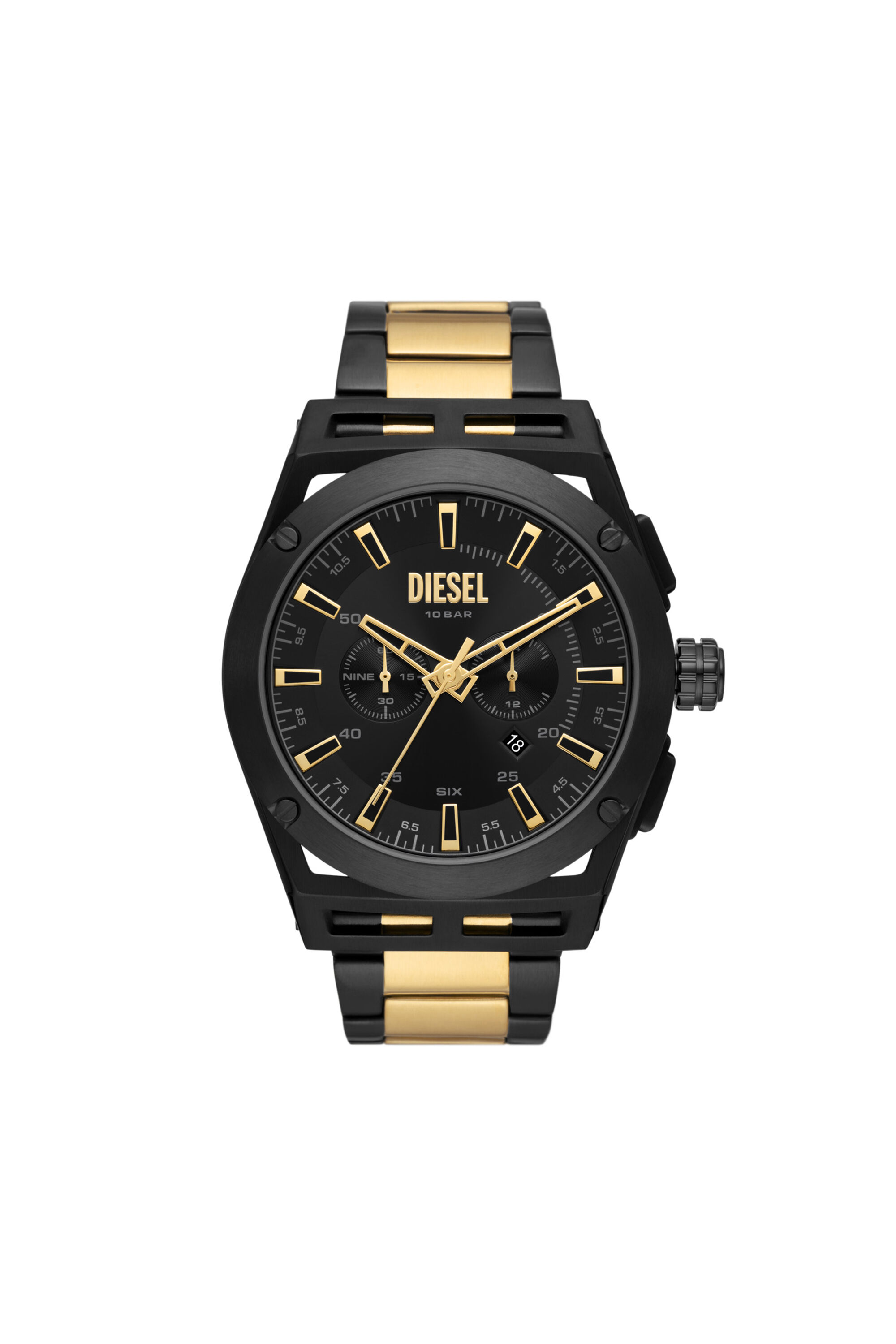 DZ4612 Man: Timeframe Chronograph Stainless Steel Watch | Diesel