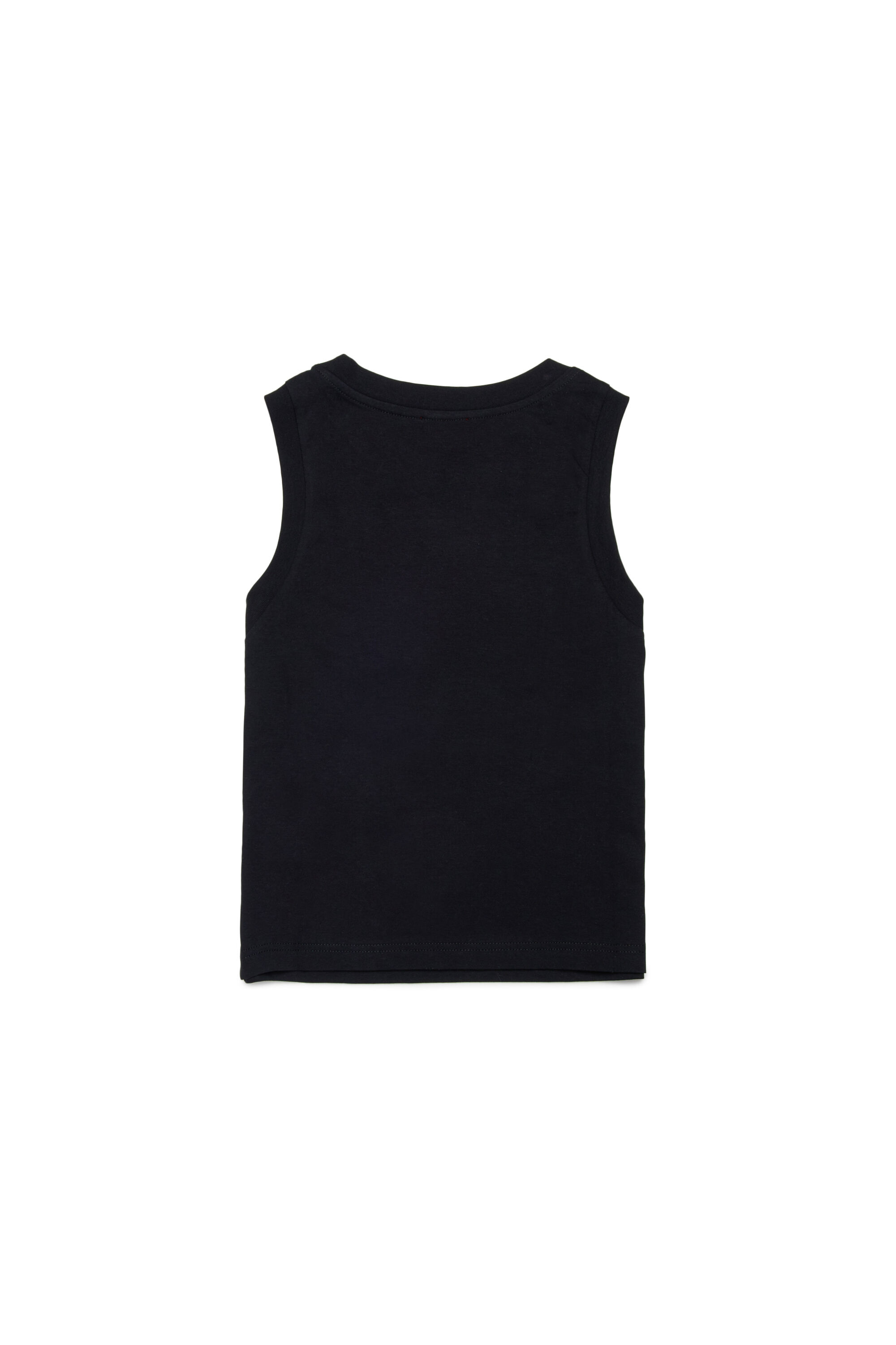 Diesel - MTIARDY, Man's Muscle tee with D logo in Black - 2