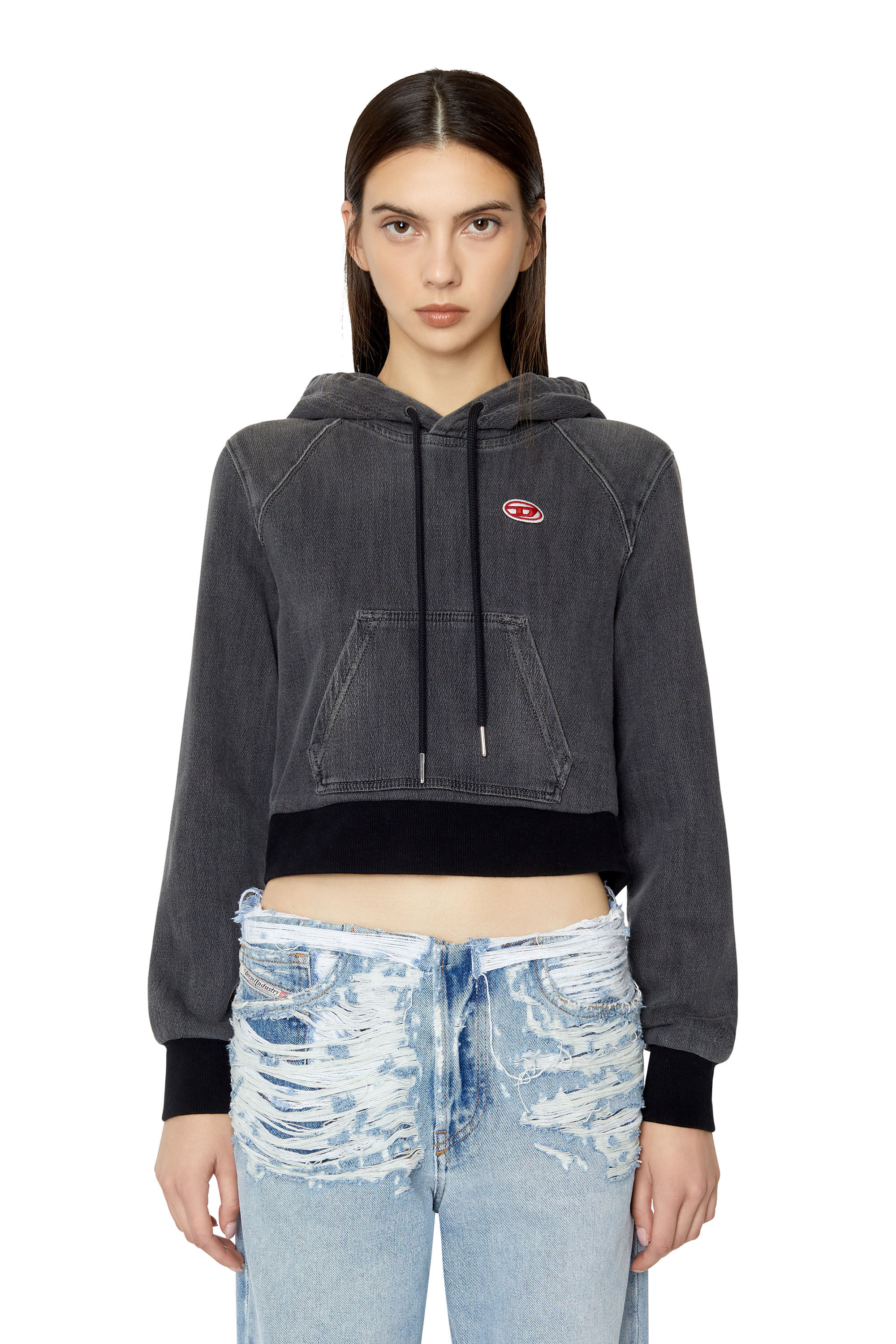Champion super fleece 2024 overall crop top