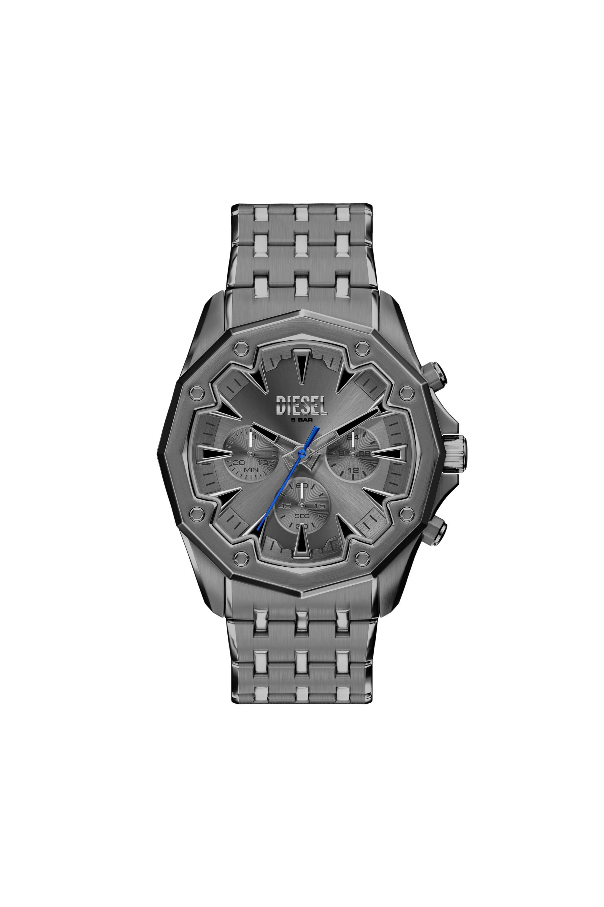 Men's Stinger Gunmetal Stainless Steel Watch | Grey | Diesel