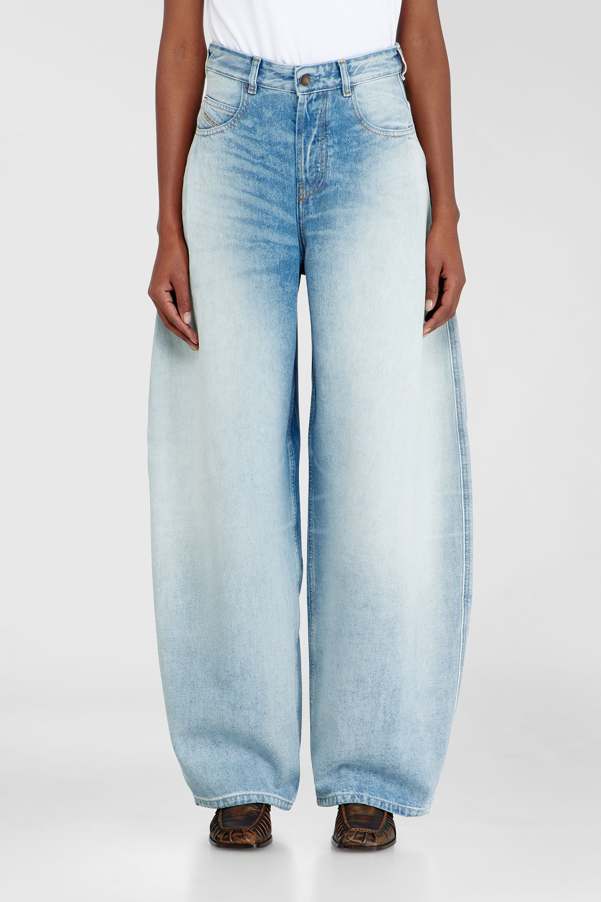 Women's Relaxed Jeans | High Waist 1987 D-Khelz | Light Blue