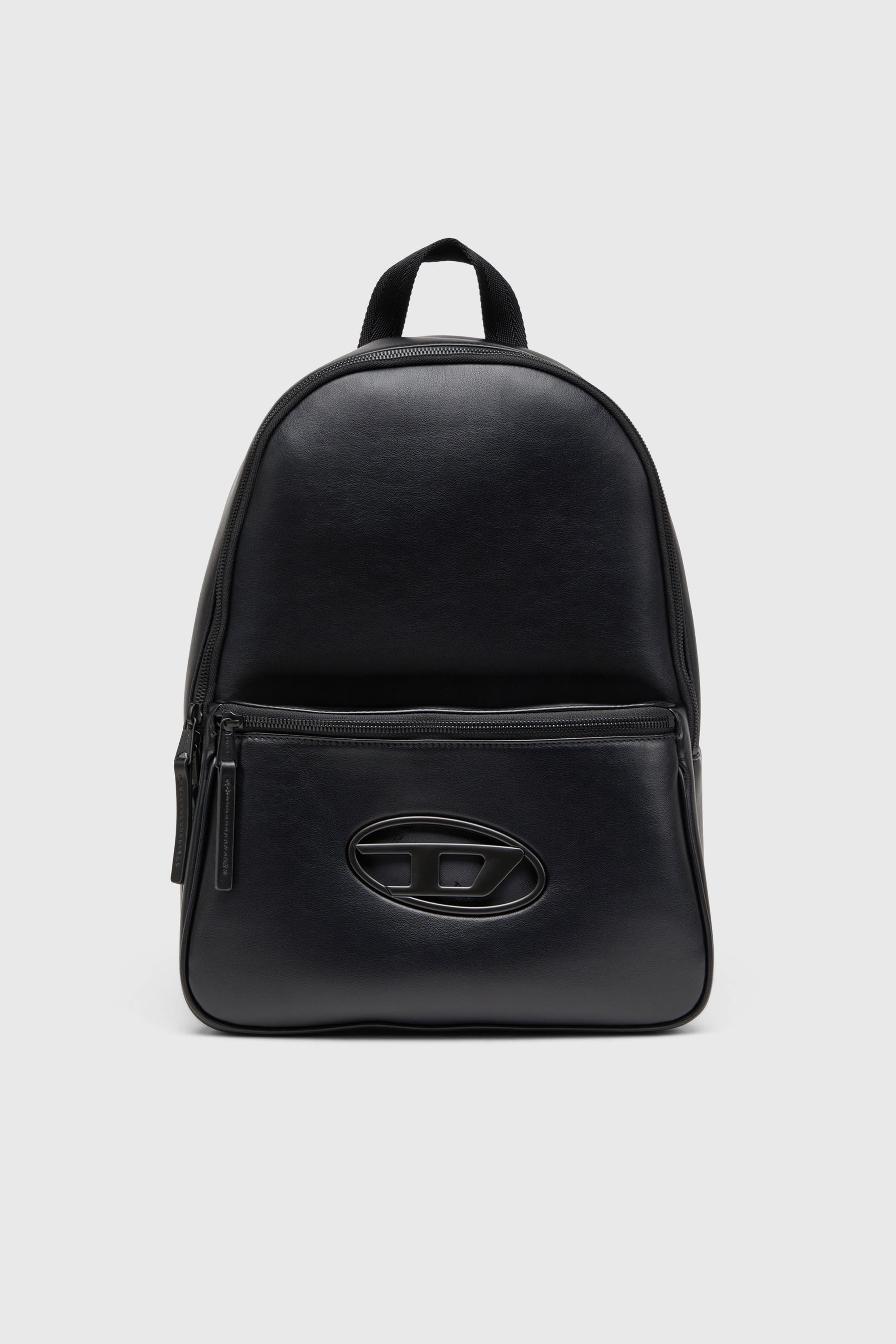 Diesel - HOLI-D BACKPACK M, Man's Holi-D-Backpack in neoprene and PU in Black - 2