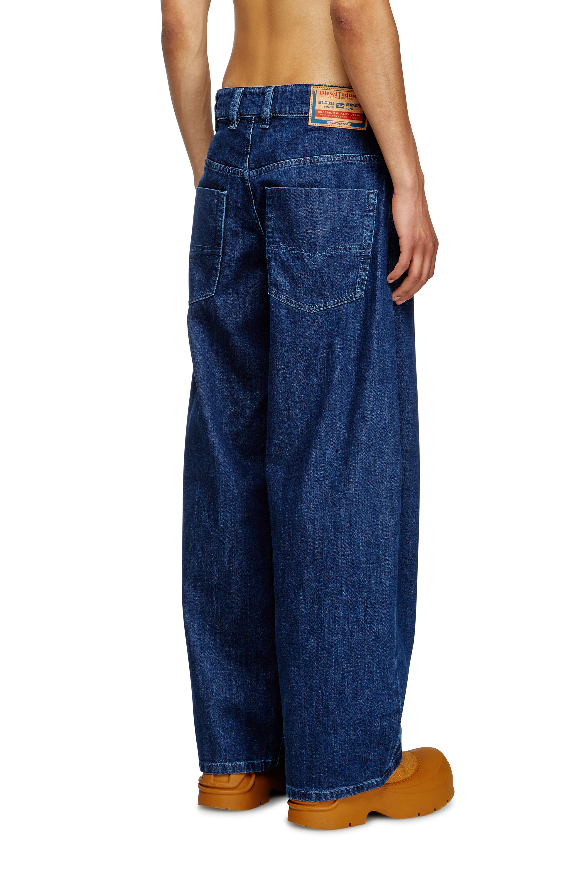 Women's Relaxed Jeans | Dark Blue | Diesel 1997 D-Enim