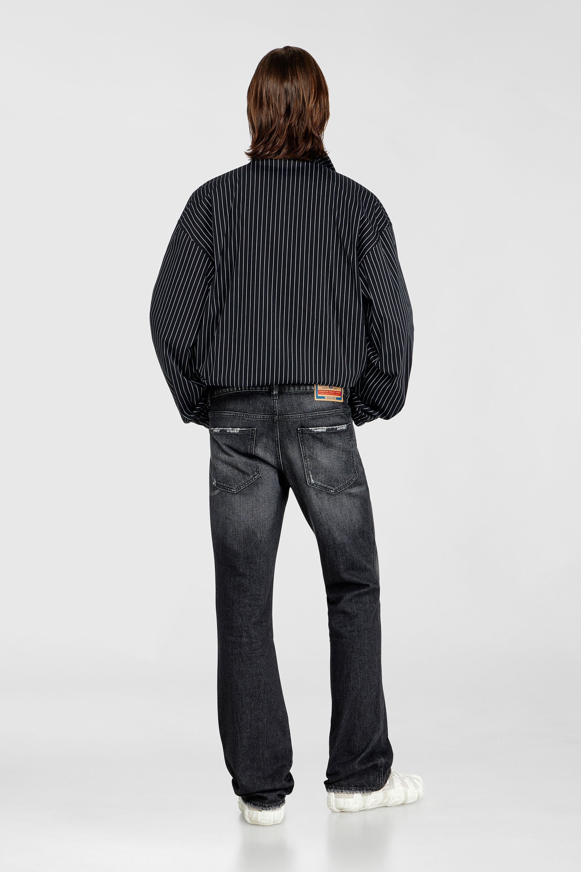 Men's Bootcut Jeans | Regular Waist 1998 D-BuckBlack/Dark grey