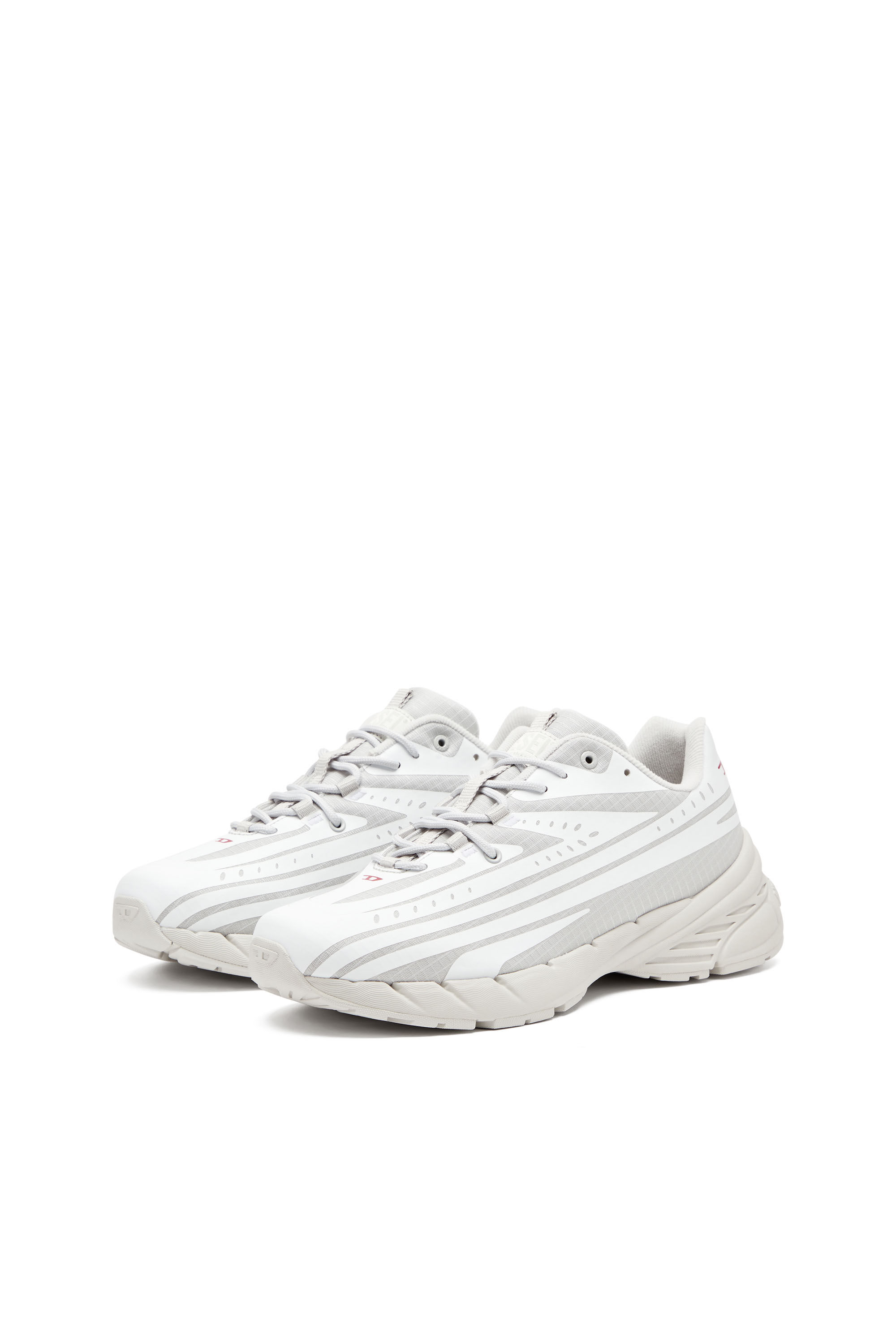 Women's D-Airspeed Low-Striped sneakers in coated ripstop | Multicolor |  Diesel
