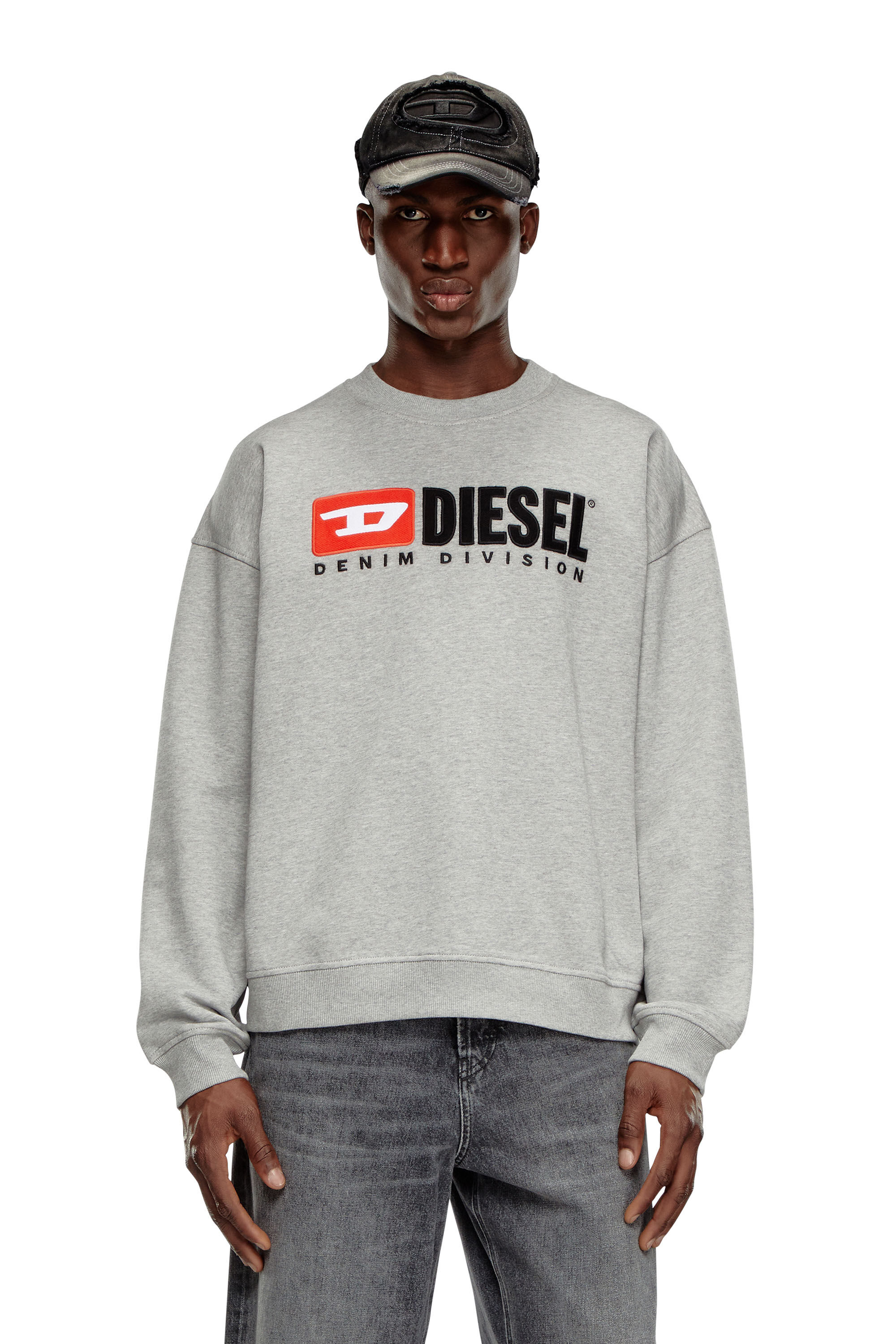 Grey diesel sweatshirt 2025