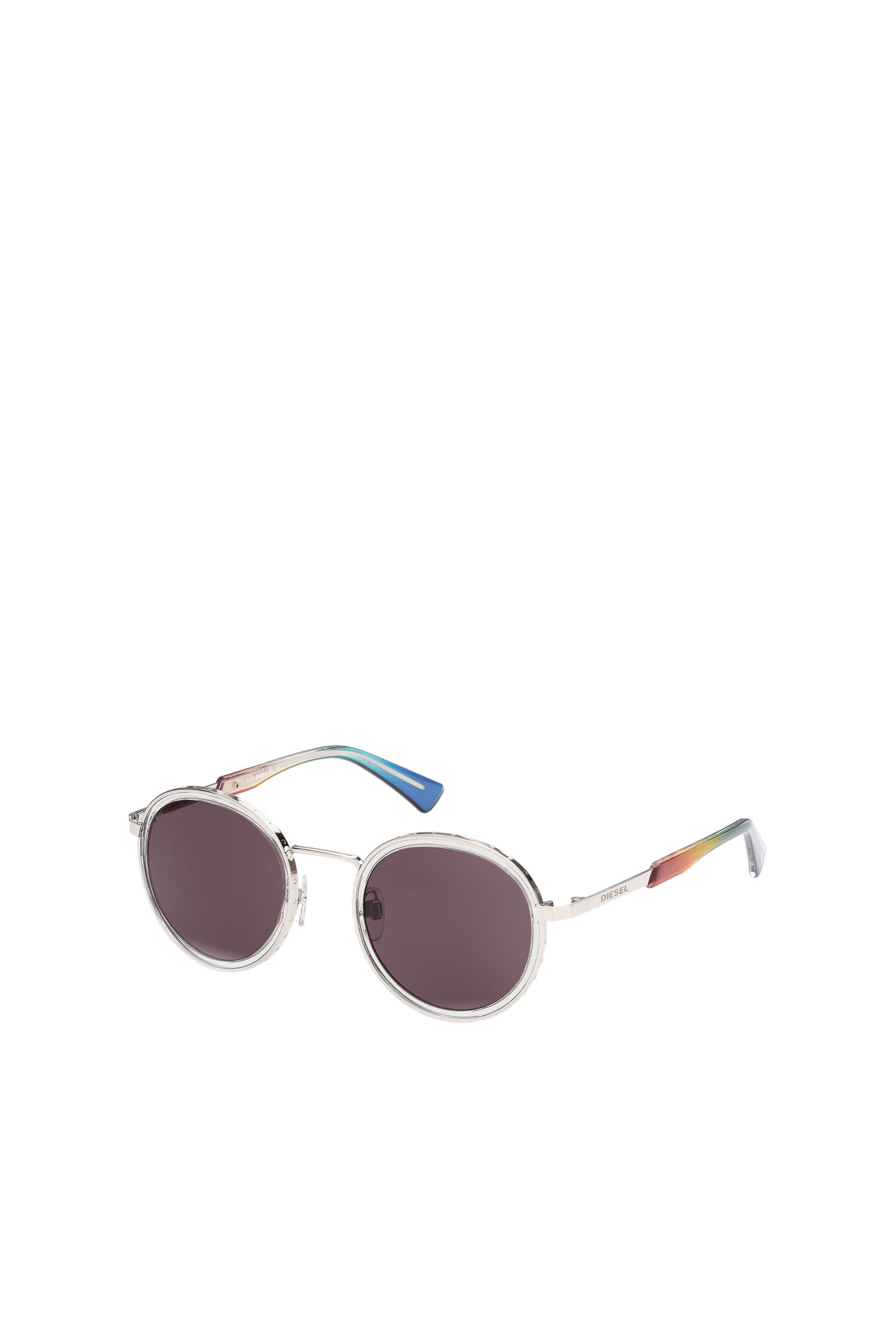 Diesel - DL0321, Unisex's Unisex glasses in metal with "Pride" theme in Multicolor - 2