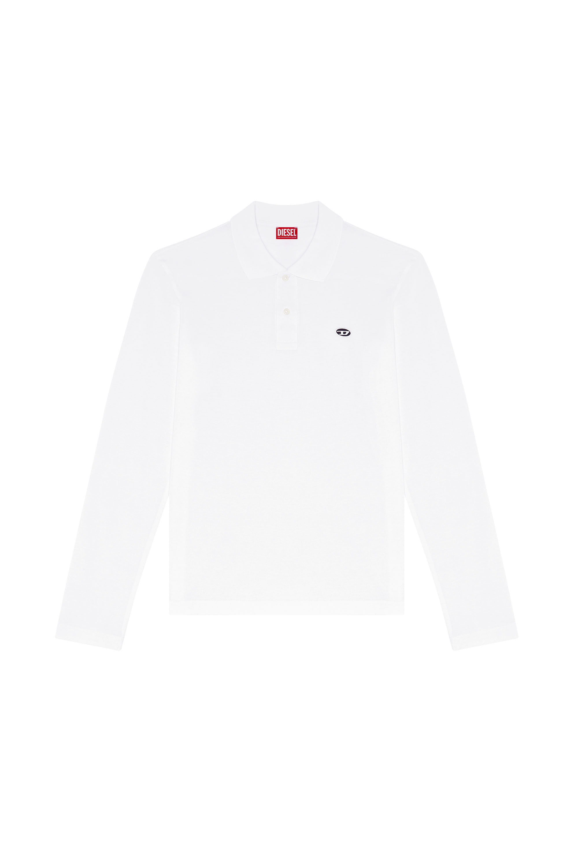 T-SMITH-LS-DOVAL-PJ Man: Long-sleeve polo shirt | Diesel