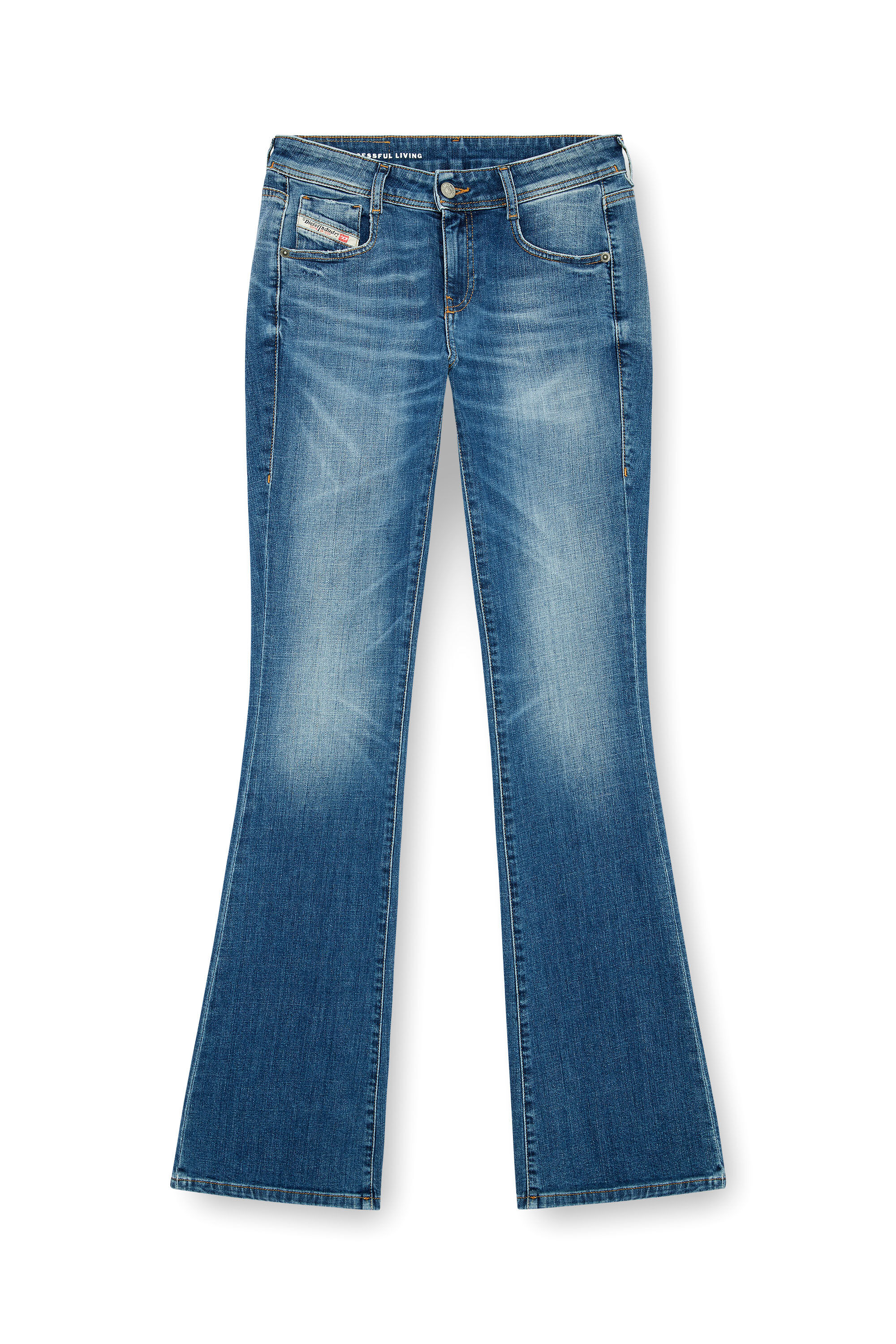 Women's Bootcut Jeans | Medium blue | Diesel 1969 D-Ebbey