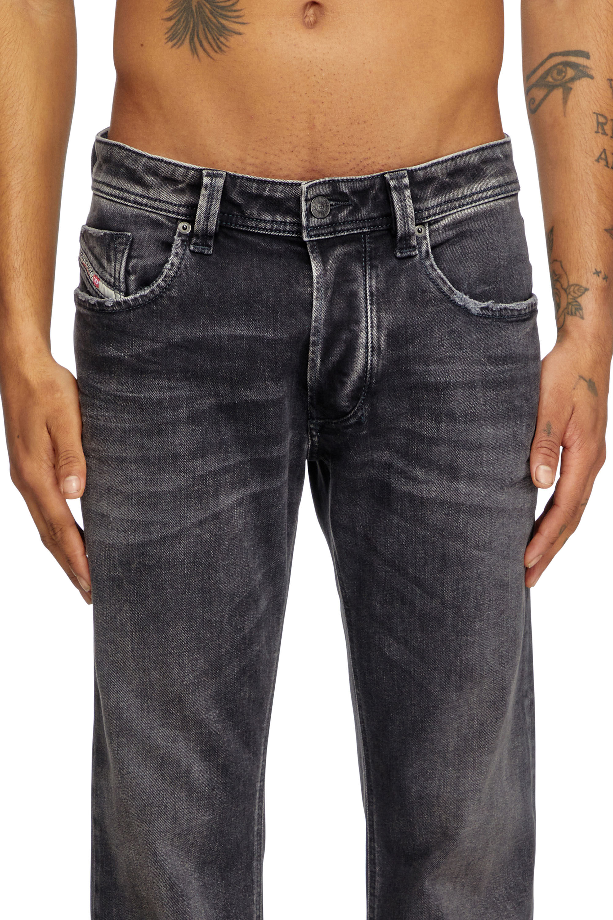 SAMPLE Archive Diesel black Gold Zip Avantgarde Jeans Size