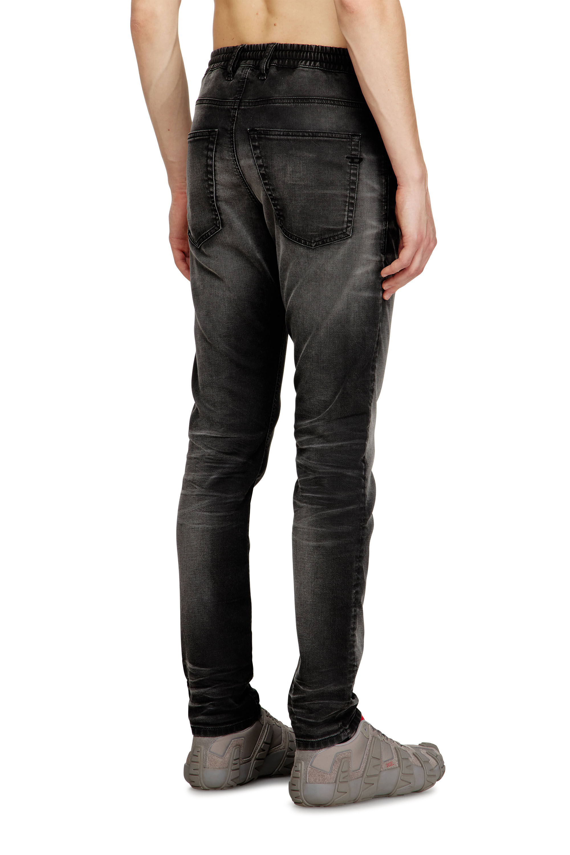 Men's Regular Jeans | Regular Waist 2032 D-Krooley Joggjeans®Black