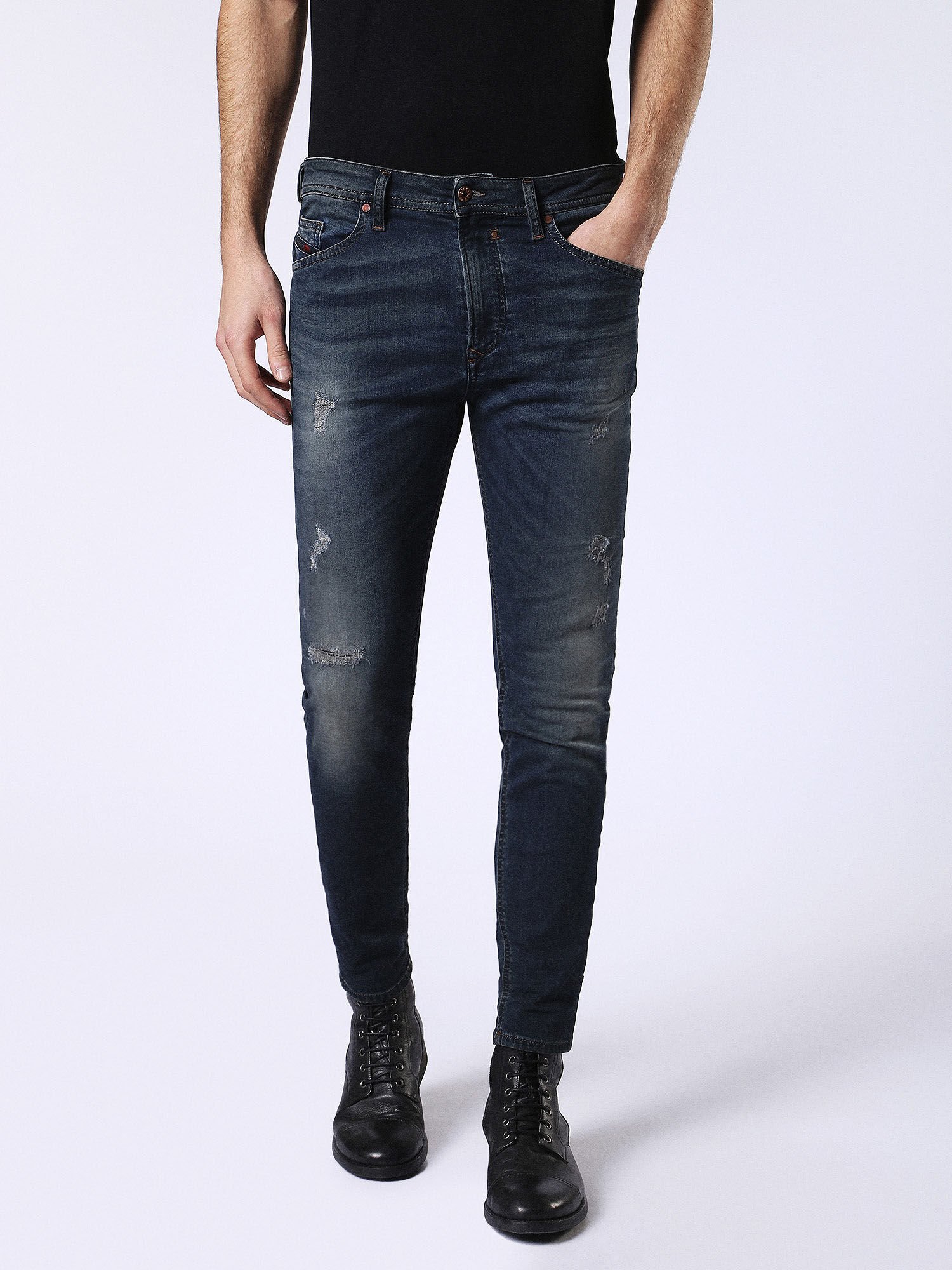 olive straight leg jeans