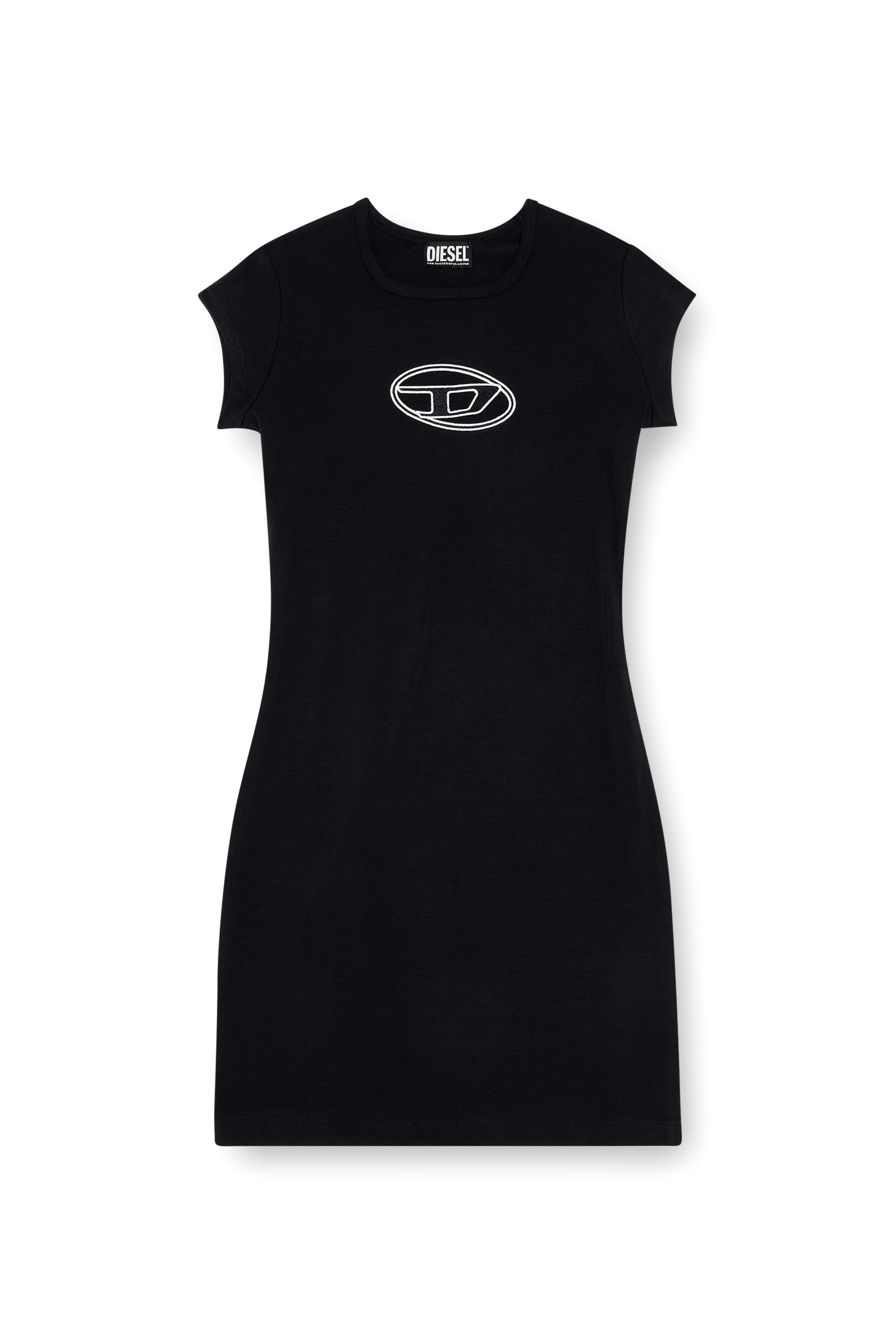ワンピース DIESEL 25SS Black D-ANGIEL Mini Dress A06270 0AFAA9XXA Black D-Angiel Mini Dress - DIESEL - Russocapri