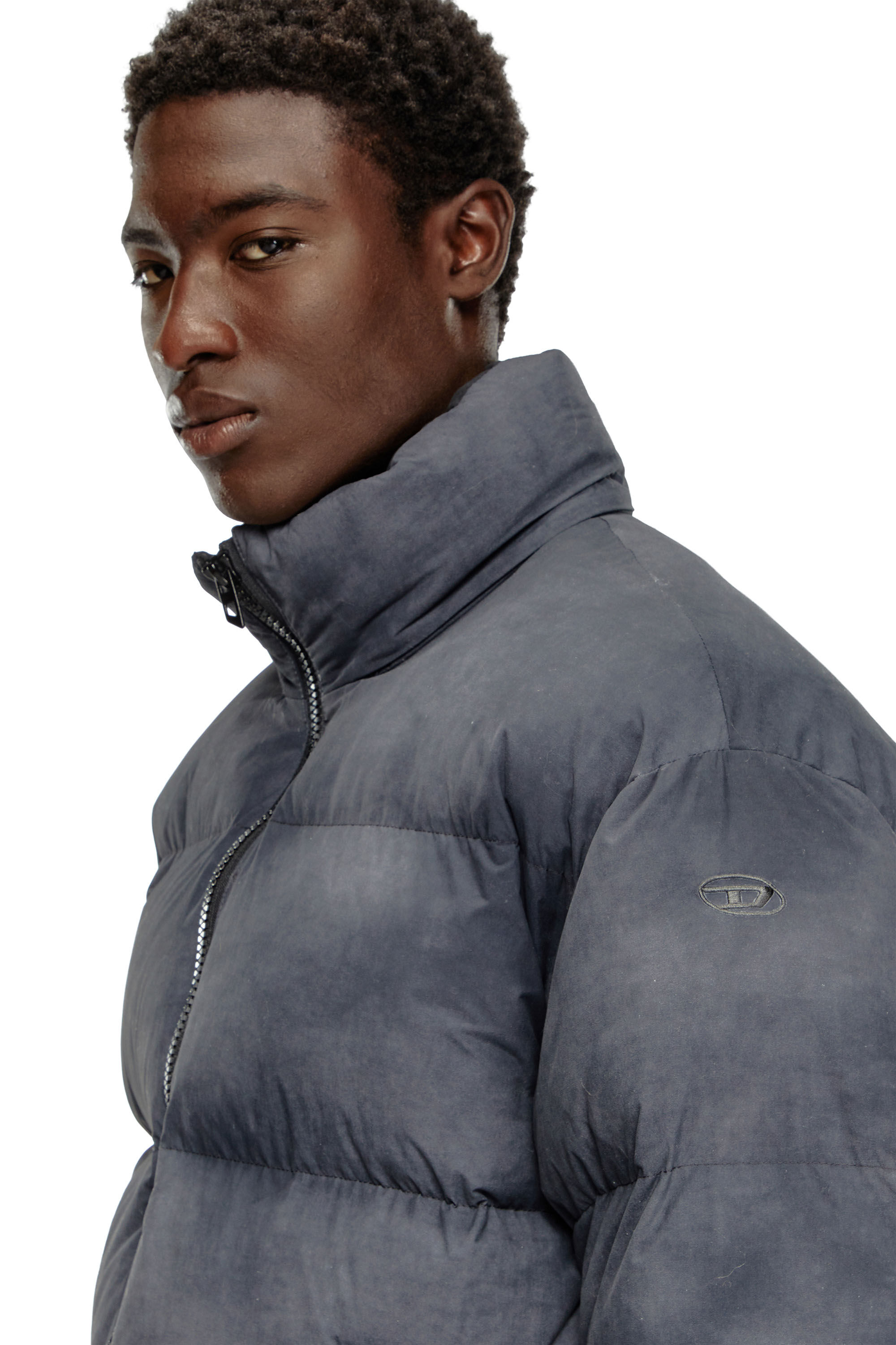 Dark grey down jacket online