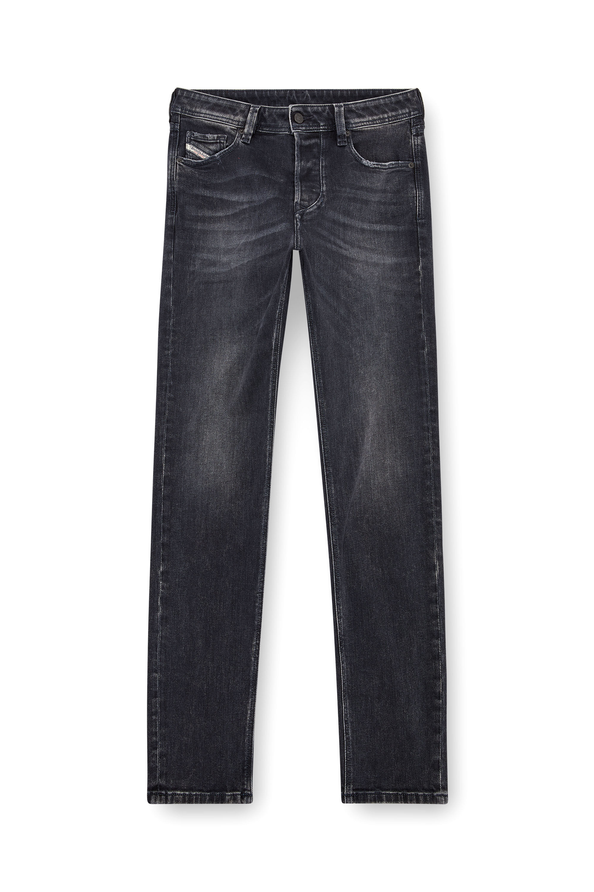 Men's Regular Jeans | Black/Dark grey | Diesel 1986 Larkee-Beex