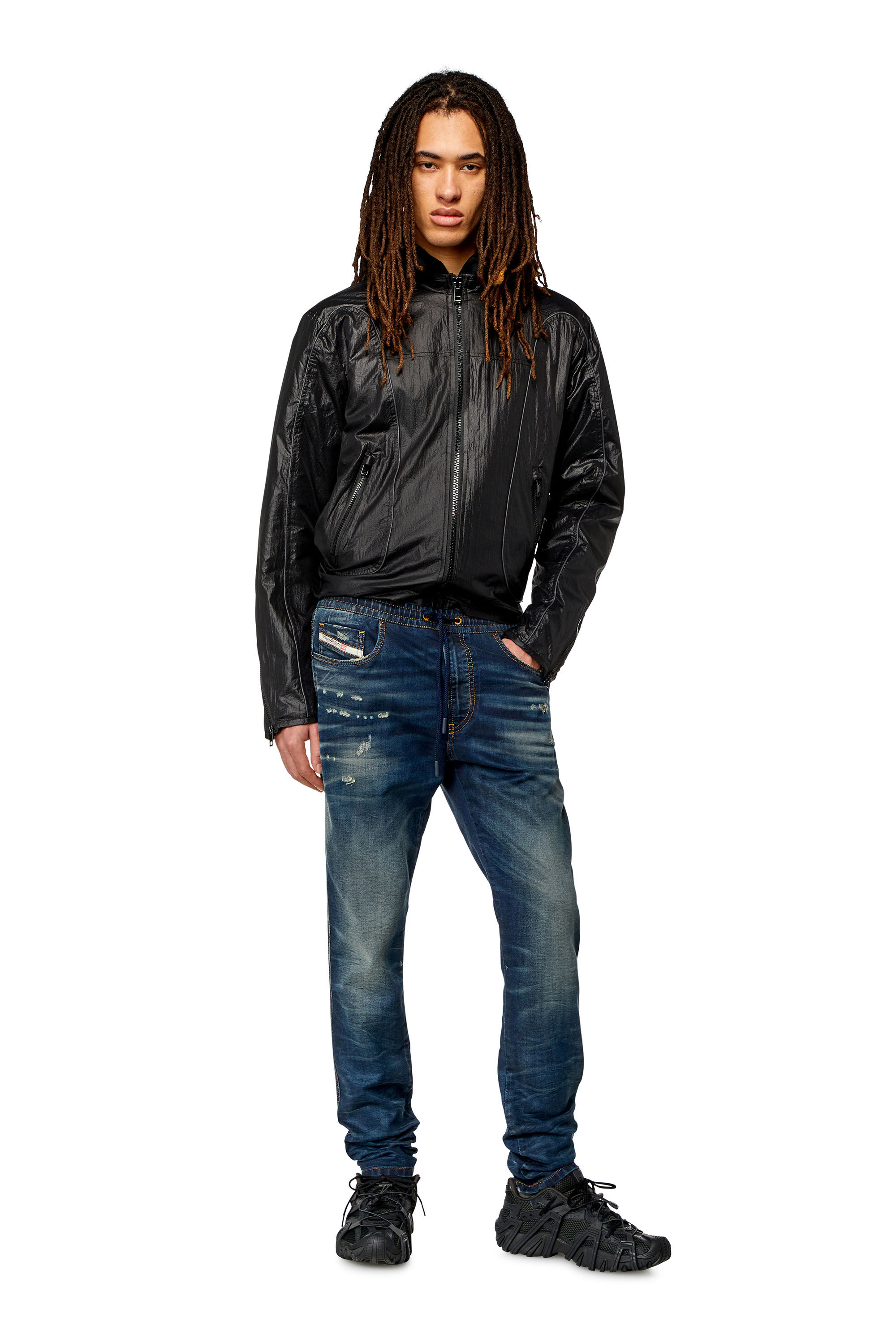 Men s Slim Jeans Dark blue Diesel 2060 D Strukt Joggjeans