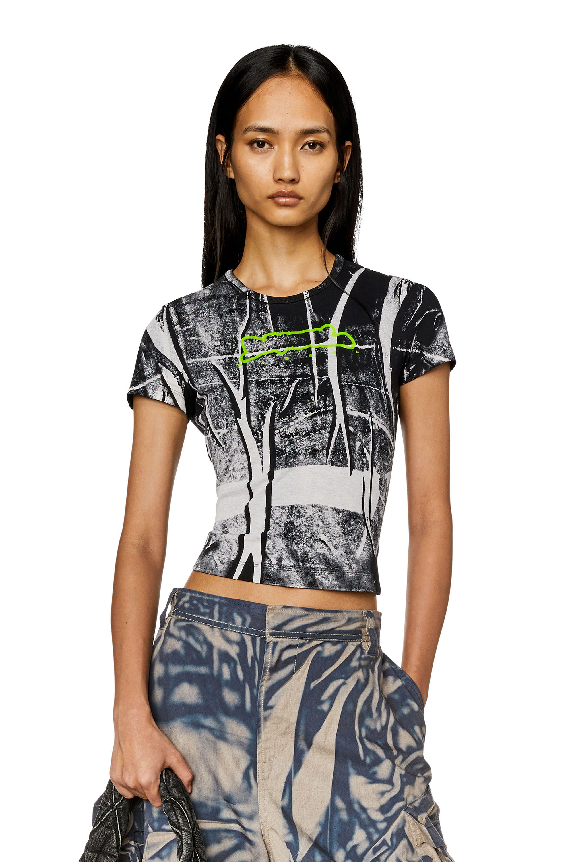 【GENERAL IDEA】Wide Neck Graphic ティーシャツ MAN - T-SHIRTS - GENERAL IDEA | ジェネラルアイディア