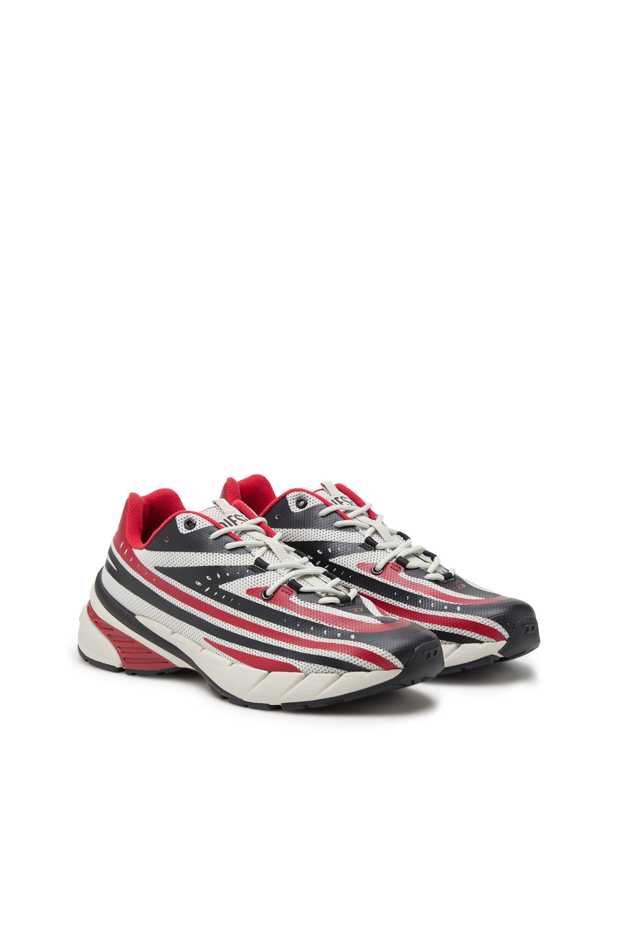 Men's D-Airspeed Low-Striped sneakers in coated mesh | Multicolor 