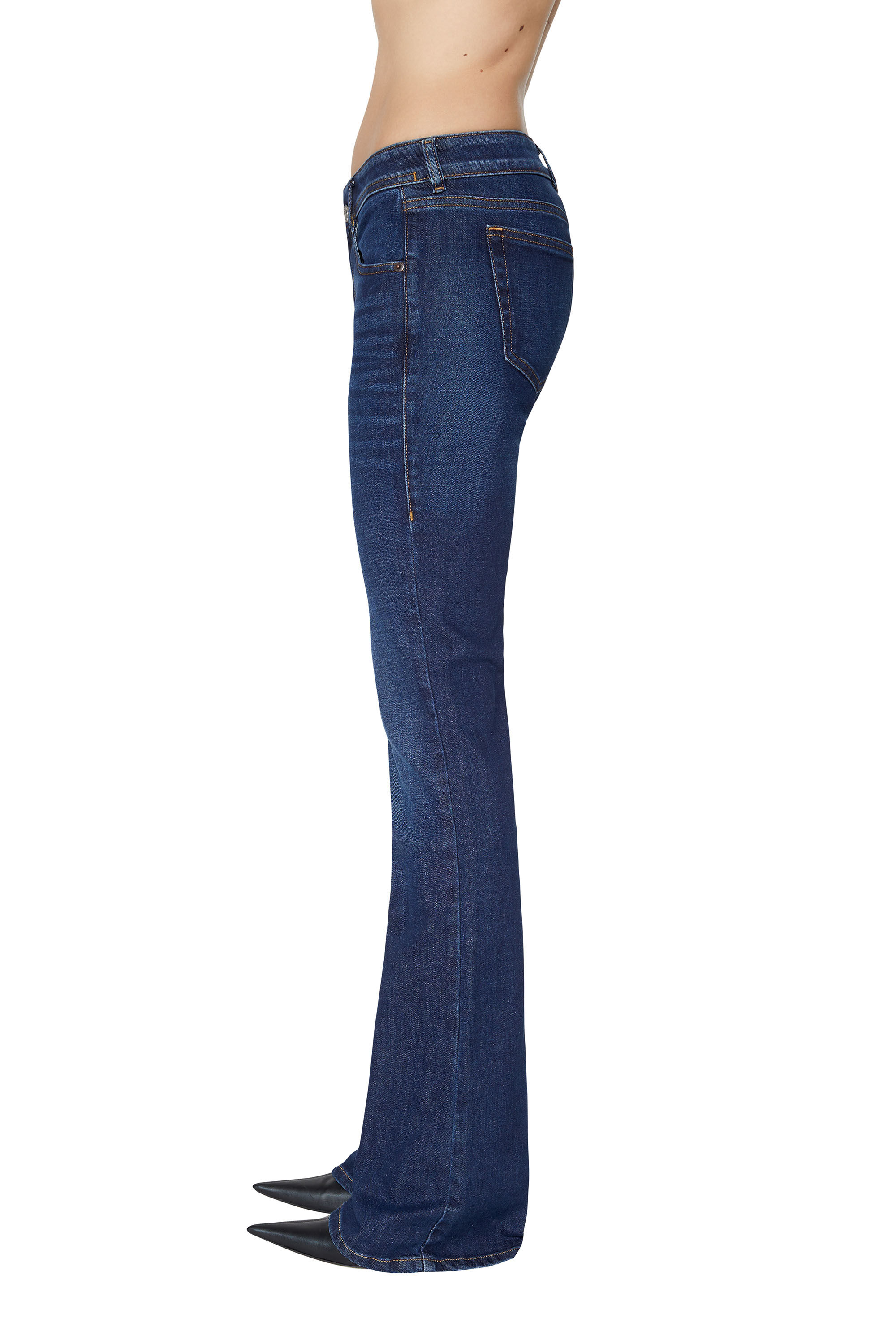 1969 D-EBBEY Woman: Bootcut dark blue Jeans | Diesel®