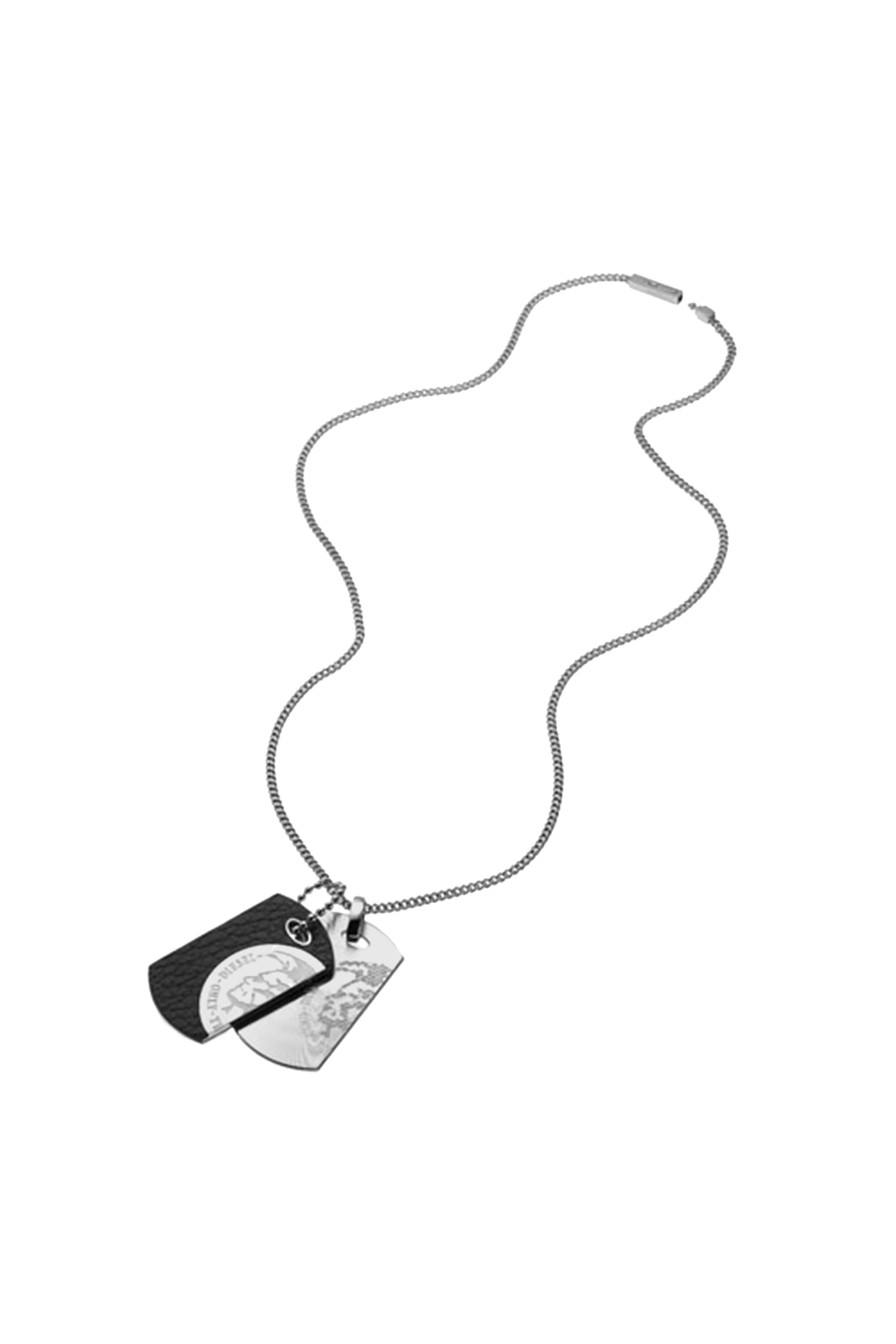 Diesel dog cheap tag necklace