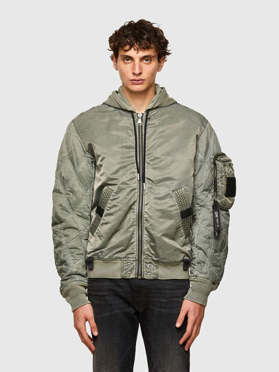 J-LAGASH Man: Garment-dyed bomber jacket | Diesel