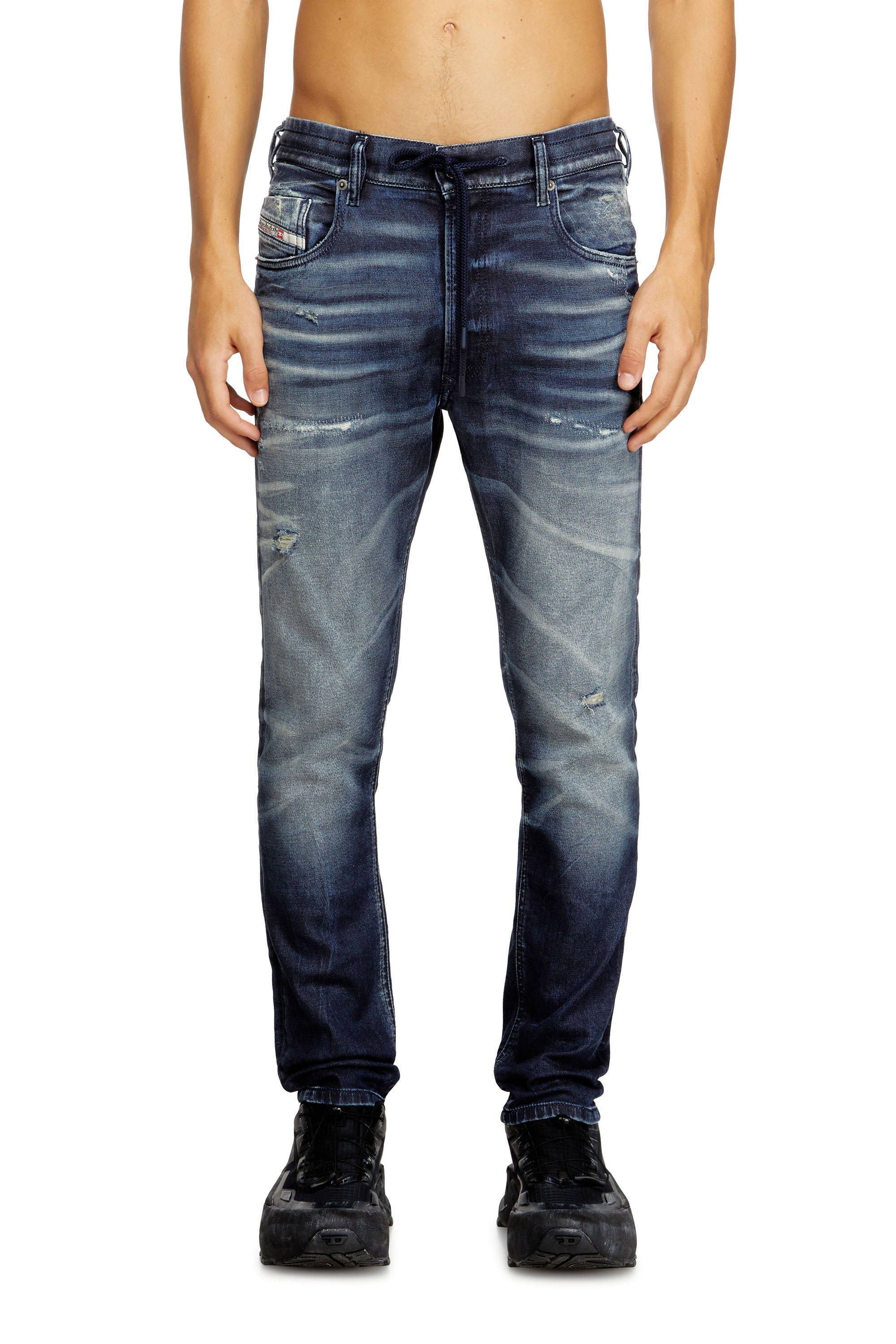 DIESELJogg Jeans KROOLEY-E-NE W40 59400円 Men's Regular Jeans | Dark Blue | Diesel 2032 D-Krooley Joggjeans®