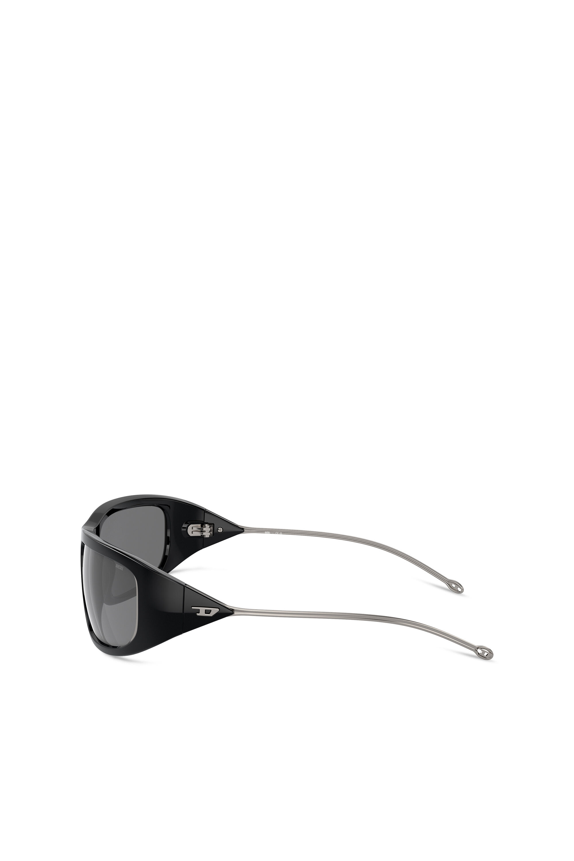 Women's Wraparound style sunglasses | Black | Diesel