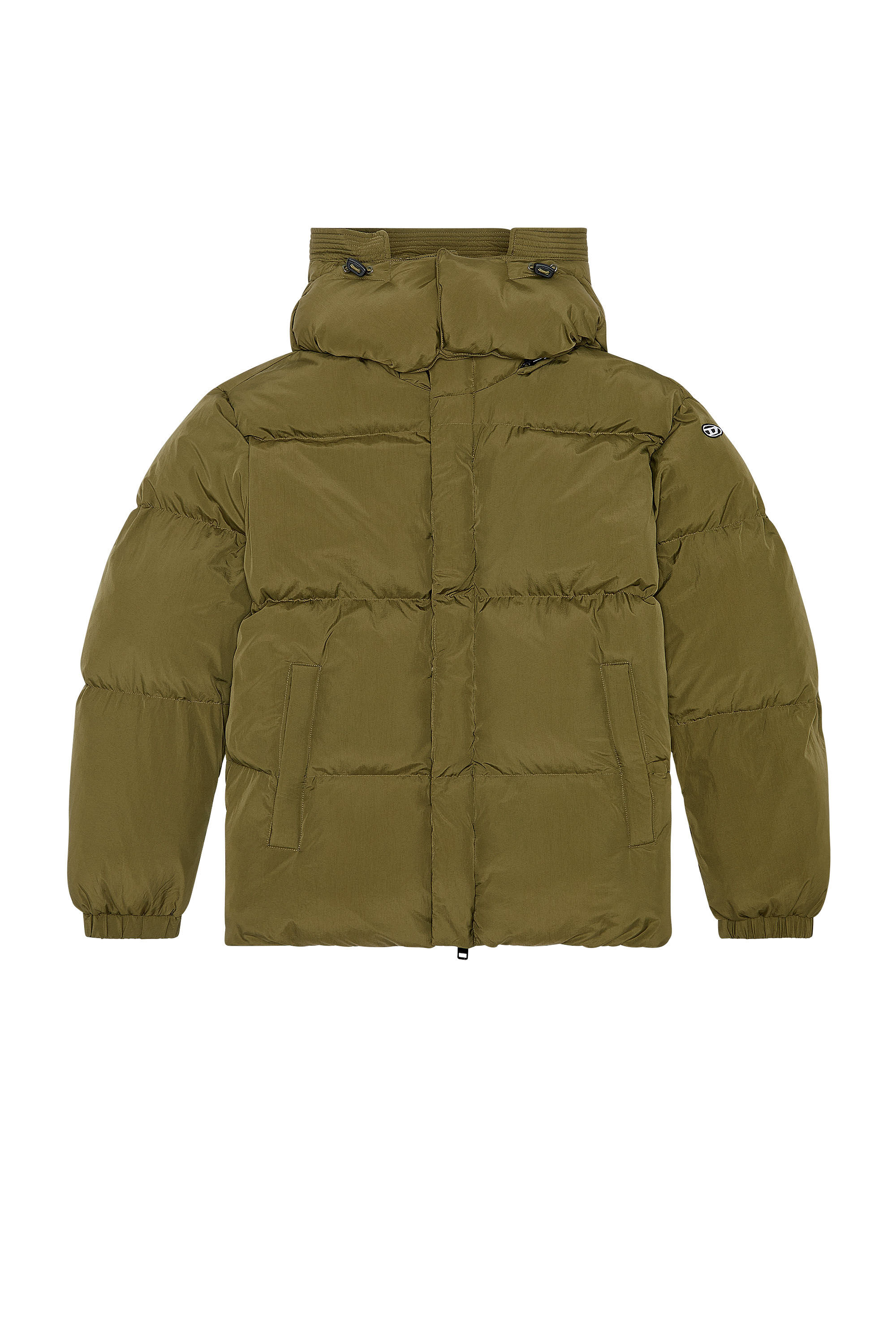 W-ROLFYS-FD: Men's Puffer jacket with detachable hood | Diesel