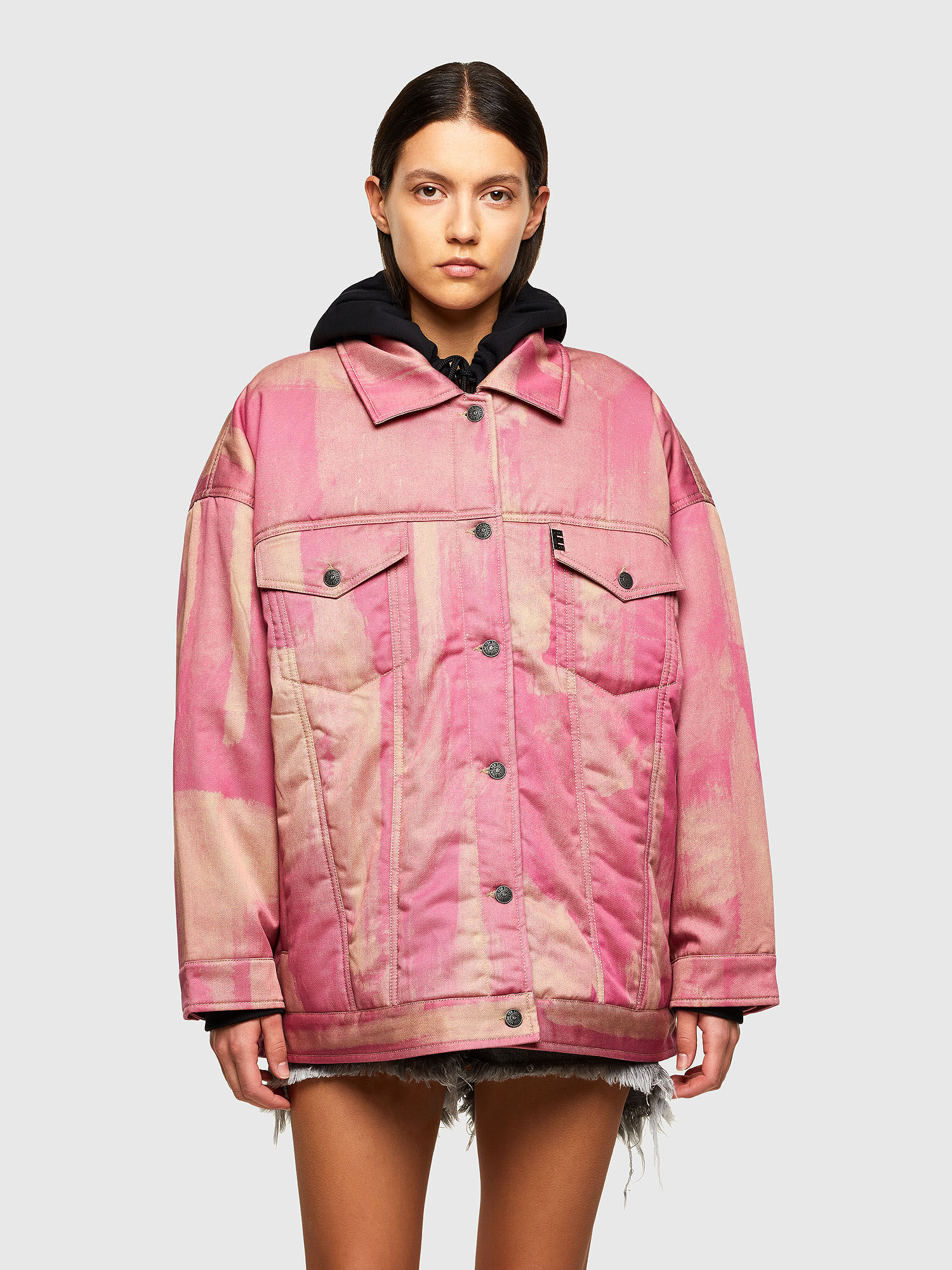 Pink diesel jacket clearance