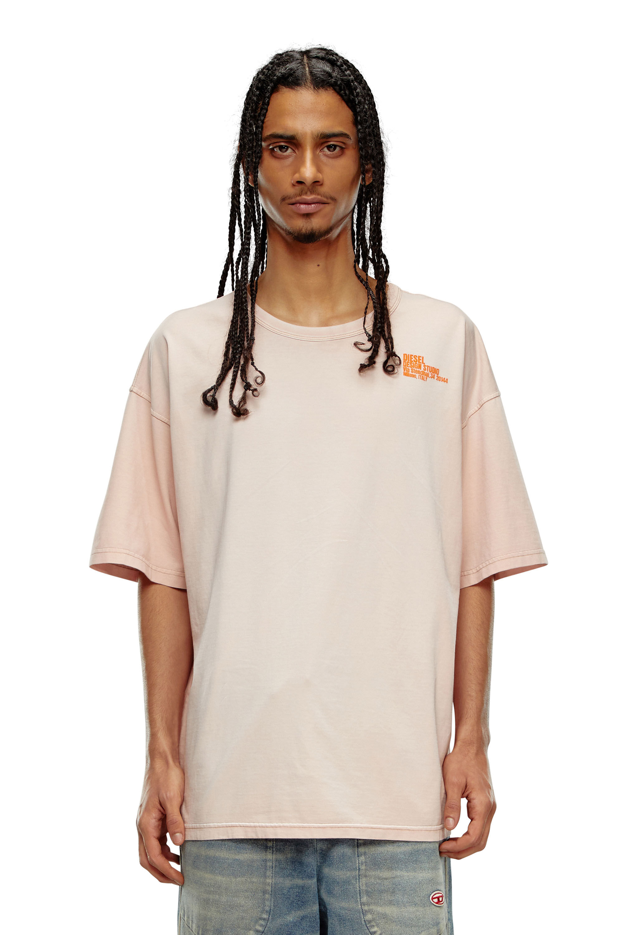 Tシャツ・カットソー SHORT BOXY T-SHIRT WITH LOGO Cropped boxy-fit T-shirt | Twik | Women's Short-Sleeve T