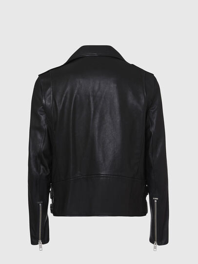 L-GARRETT Man: Biker jacket in lamb leather | Diesel