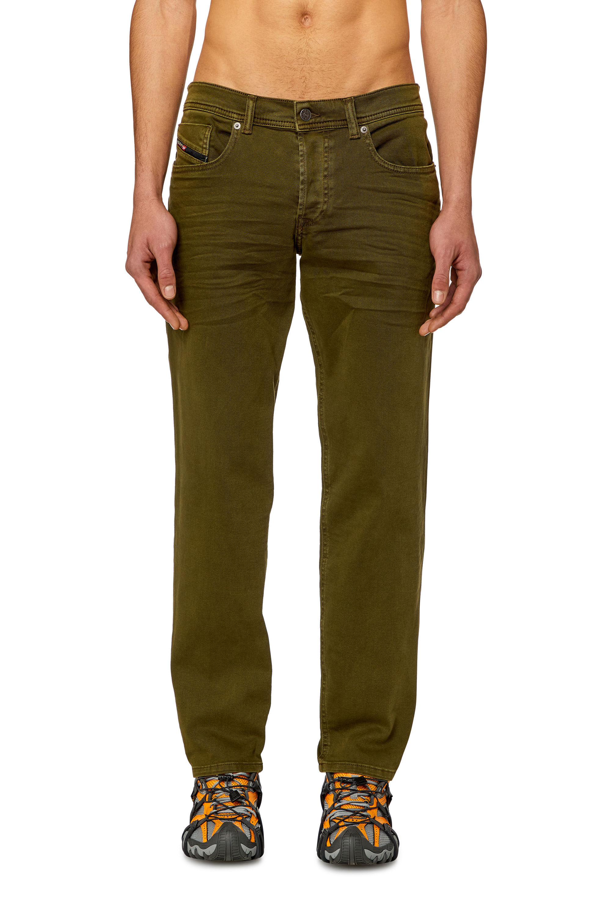 Men s Regular Jeans Military Green Diesel 2023 D Finitive