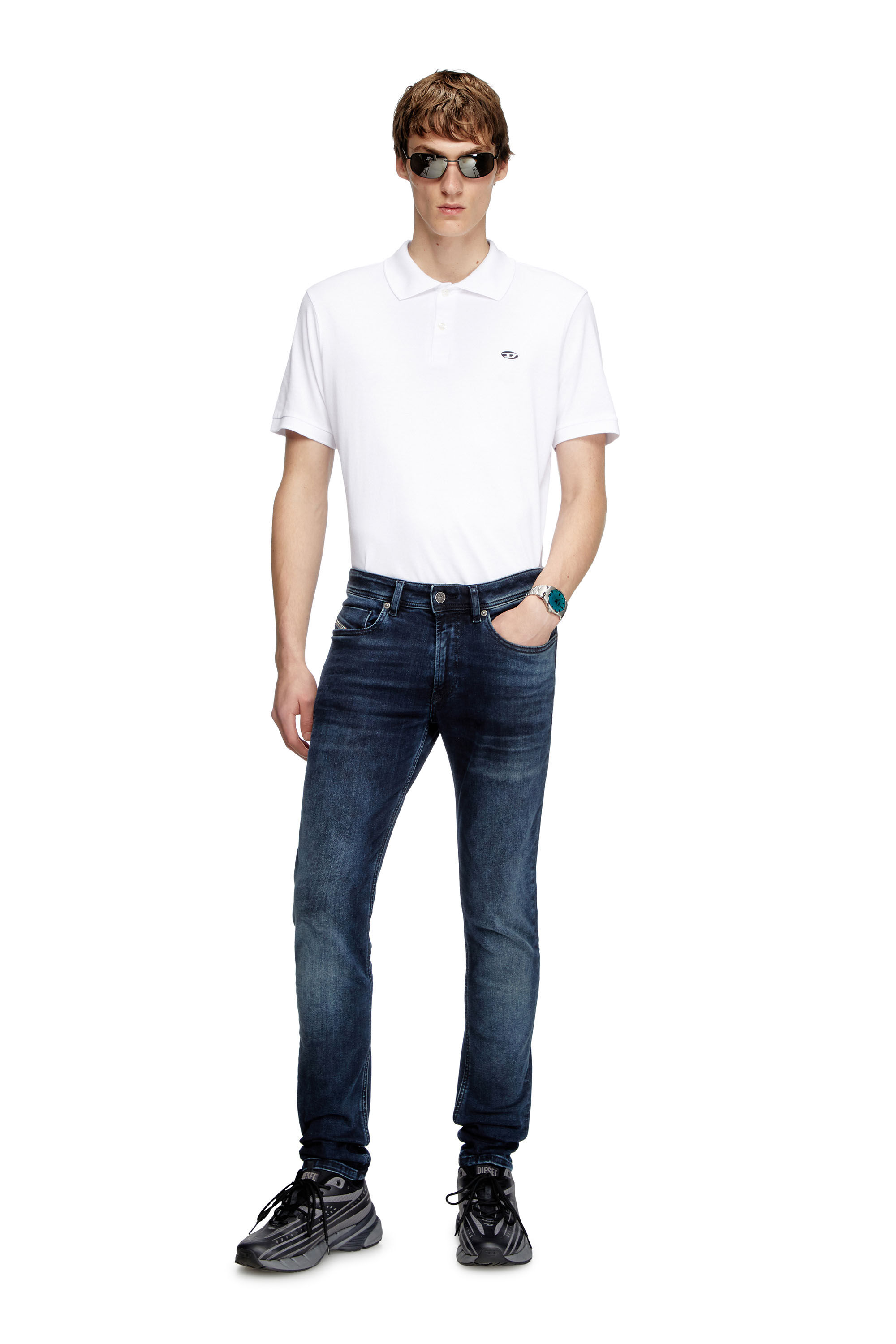 Men's Skinny Jeans | Dark Blue | Diesel 1979 Sleenker