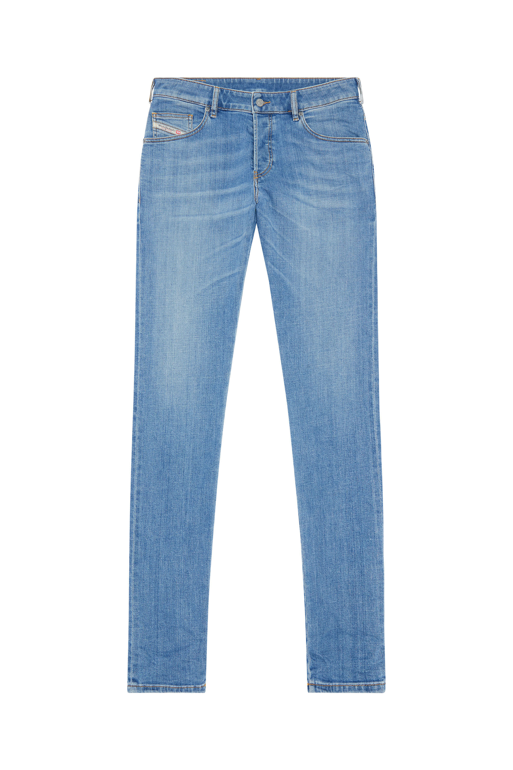 Light blue sales tapered jeans