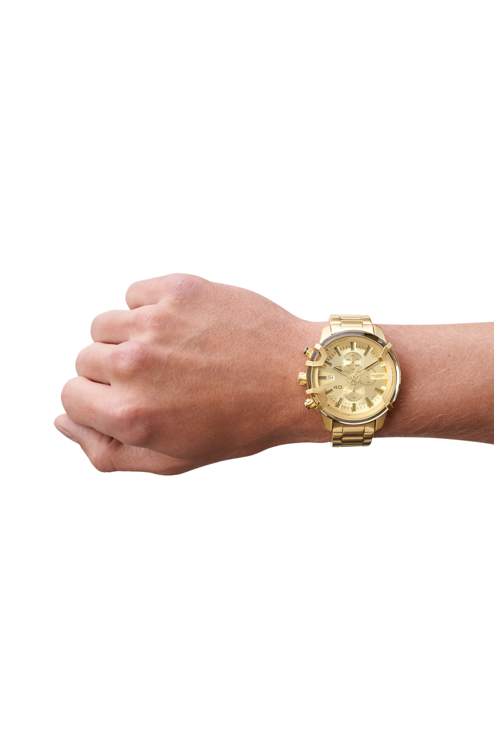 Reloj diesel gold outlet