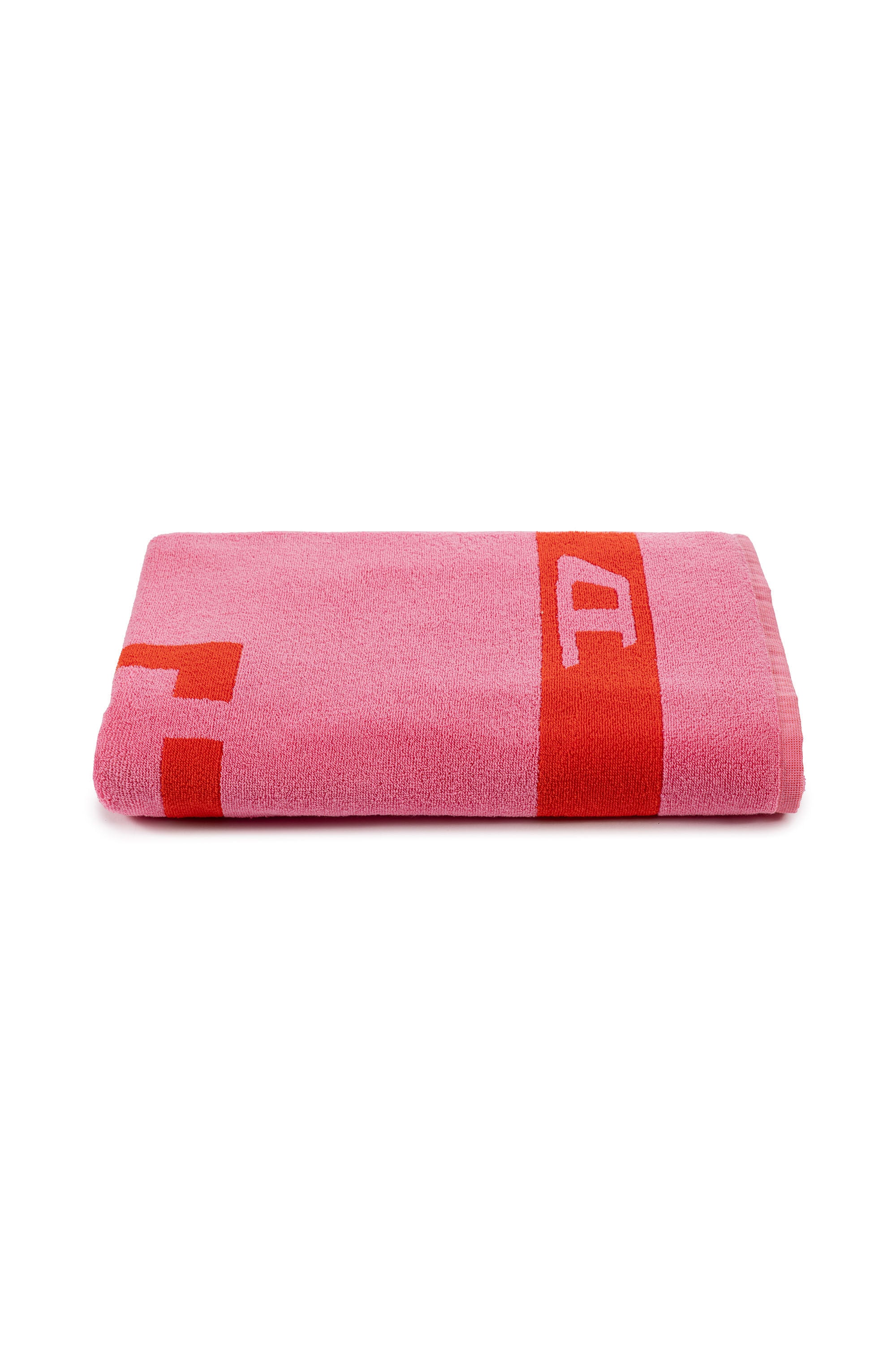 Diesel - 1018133  PIXEL TOYS 1 PINK/RED TOWEL, Unisex's Terry towel 100x180 cm in Red - 3